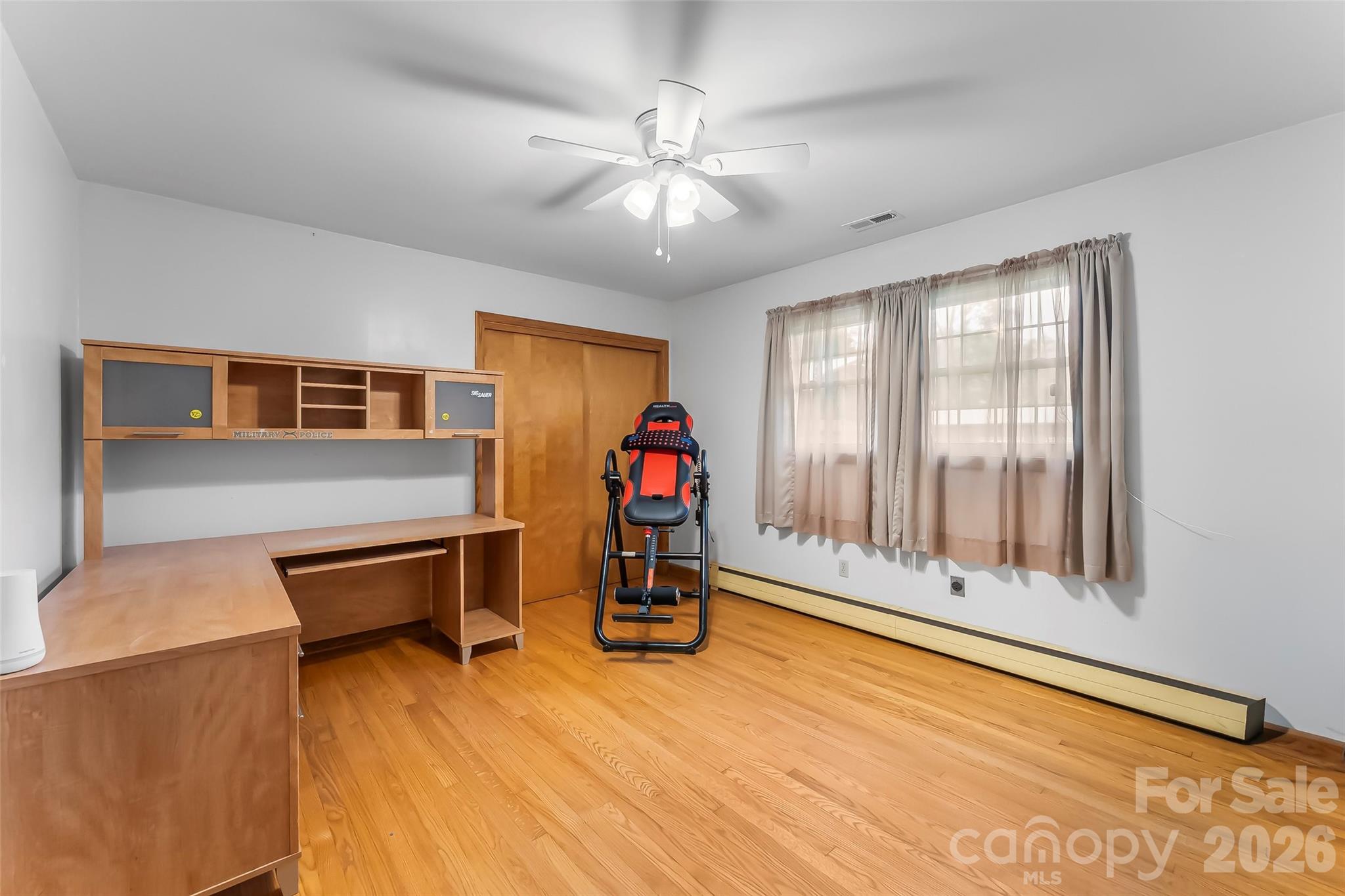 Bedroom with laundry closet (laundry also in basement) - 8647 US 221 Highway N, Marion