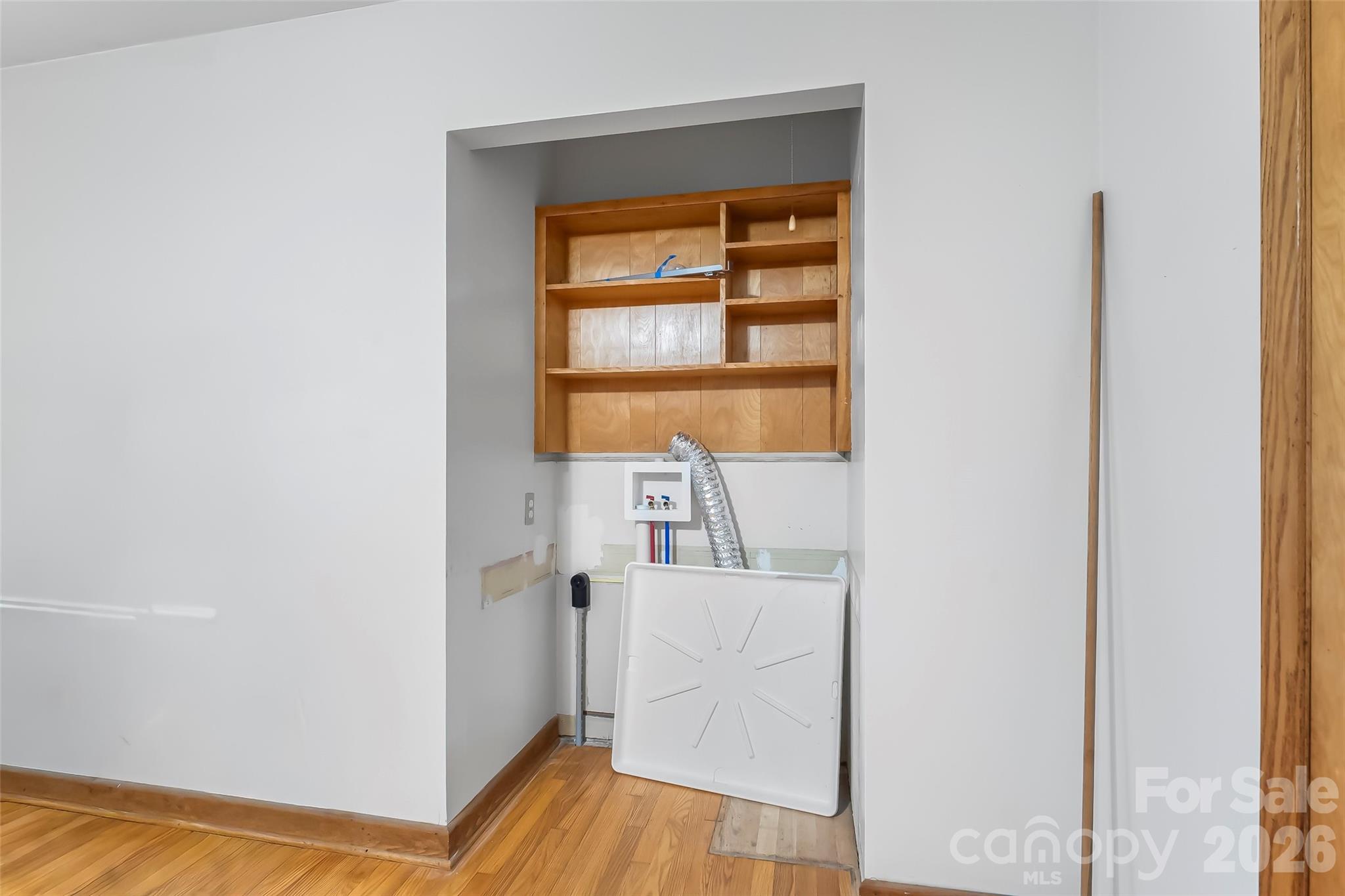 Bedroom with laundry closet (laundry also in basement) - 8647 US 221 Highway N, Marion