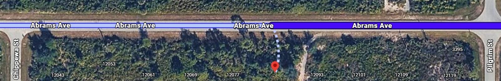 Land at 12085 ABRAMS AVE, PORT CHARLOTTE, photo 3 of 3