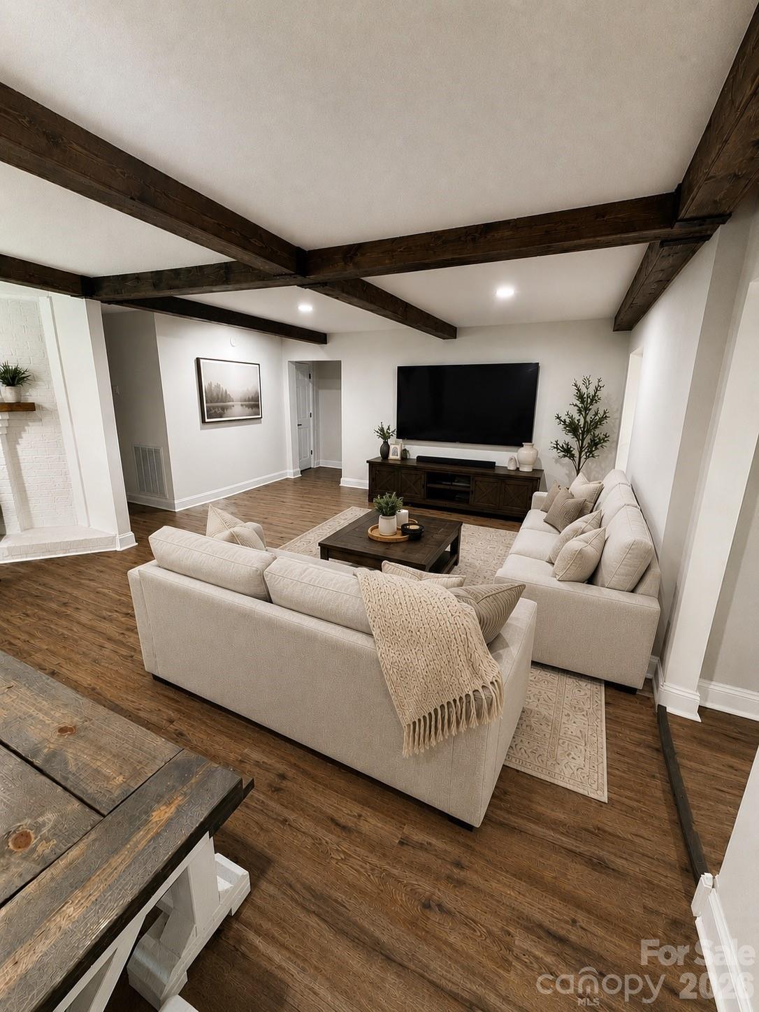 AI image of potential use of living area. - 1442 Lee Pearson Road, Lenoir