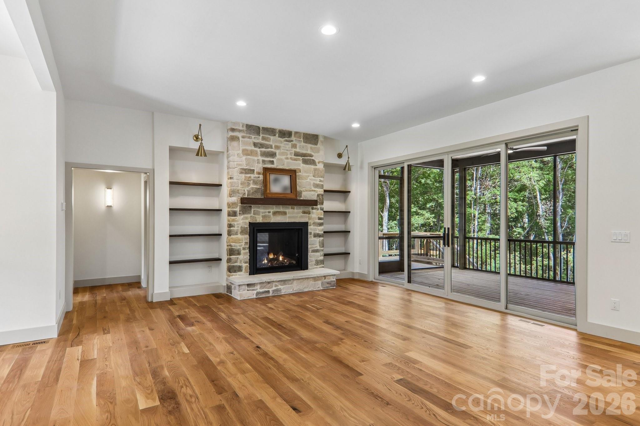 living room - 318 Mountain Home Trail, Brevard