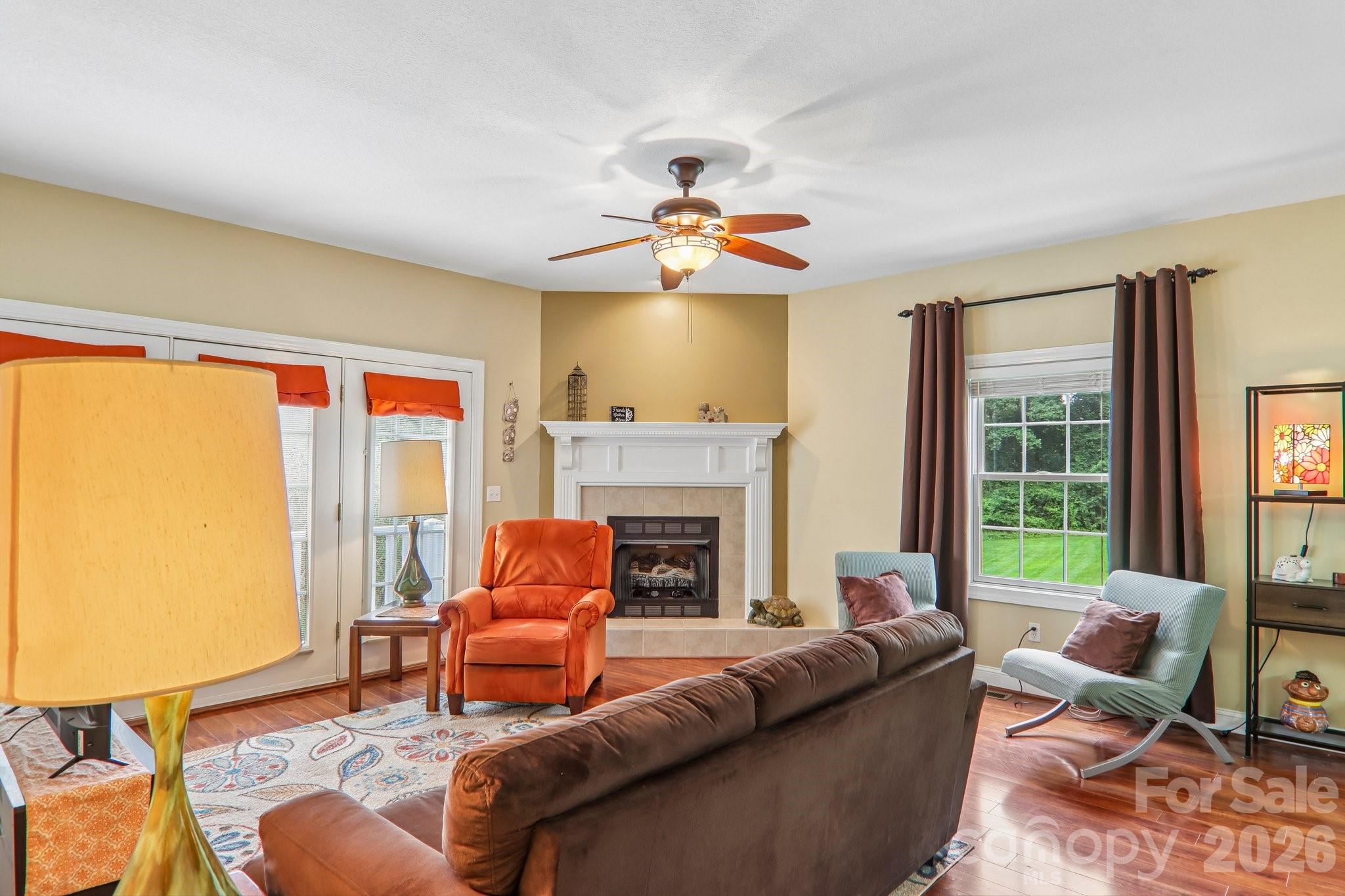 Window looking towards yard - 3311 Sandy Drive, Hendersonville