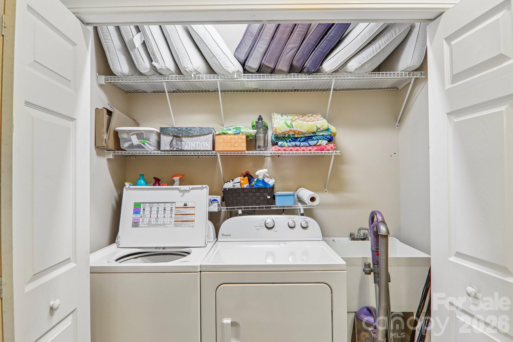 Laundry room - 3311 Sandy Drive, Hendersonville
