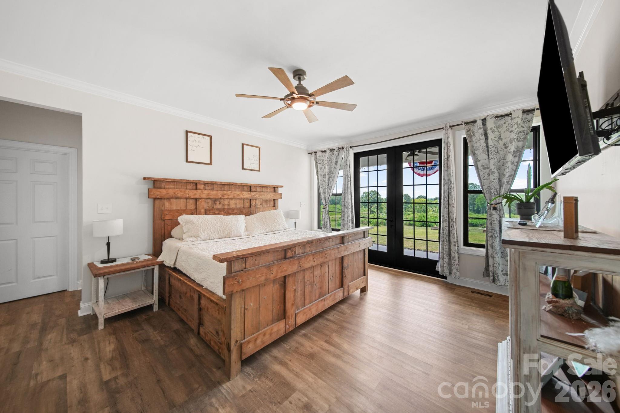 Main level primary bedroom suite - 1726-c Old Cheraw Highway, Rockingham