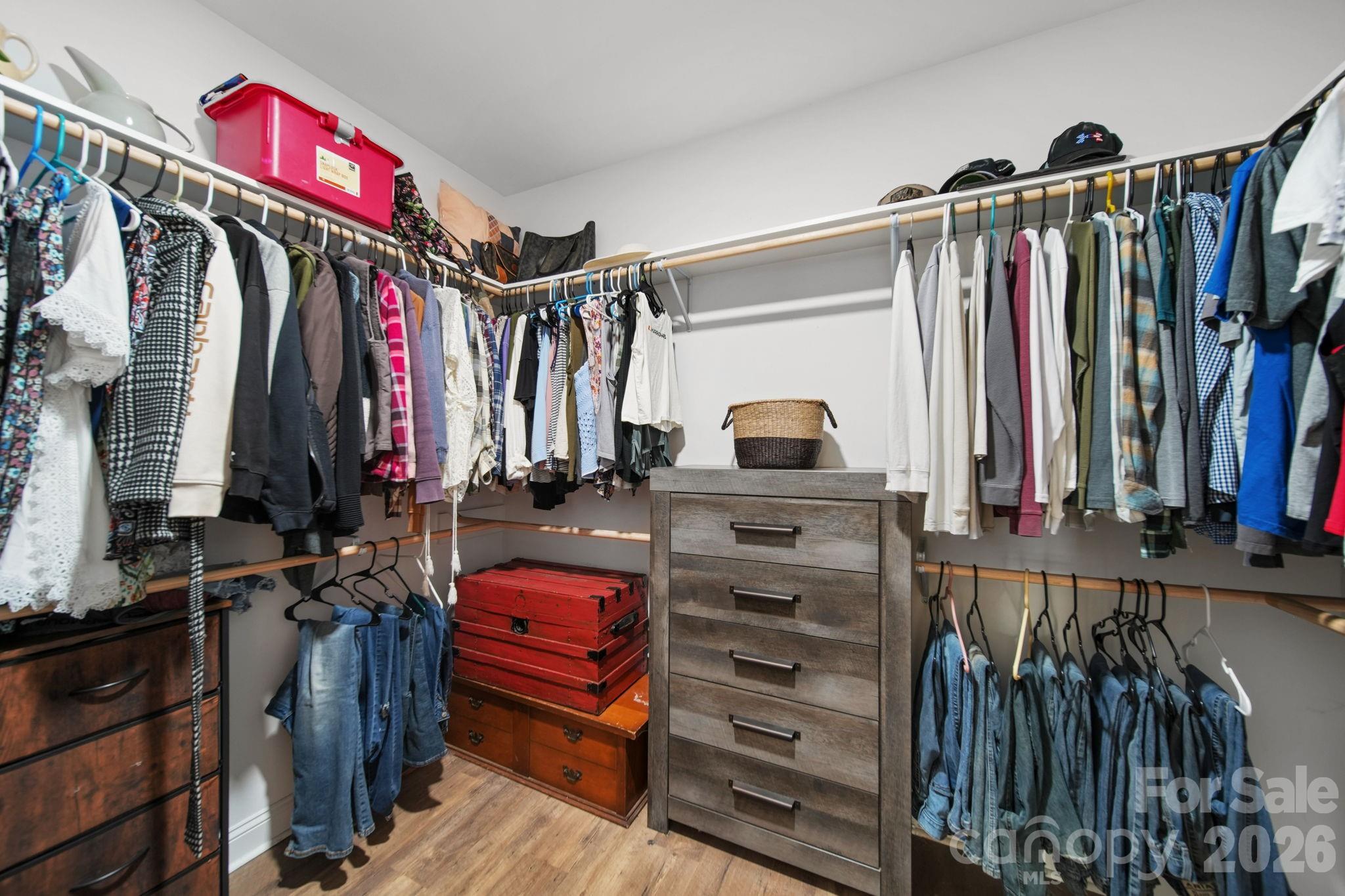 Primary bedroom suite walk-in closet - 1726-c Old Cheraw Highway, Rockingham