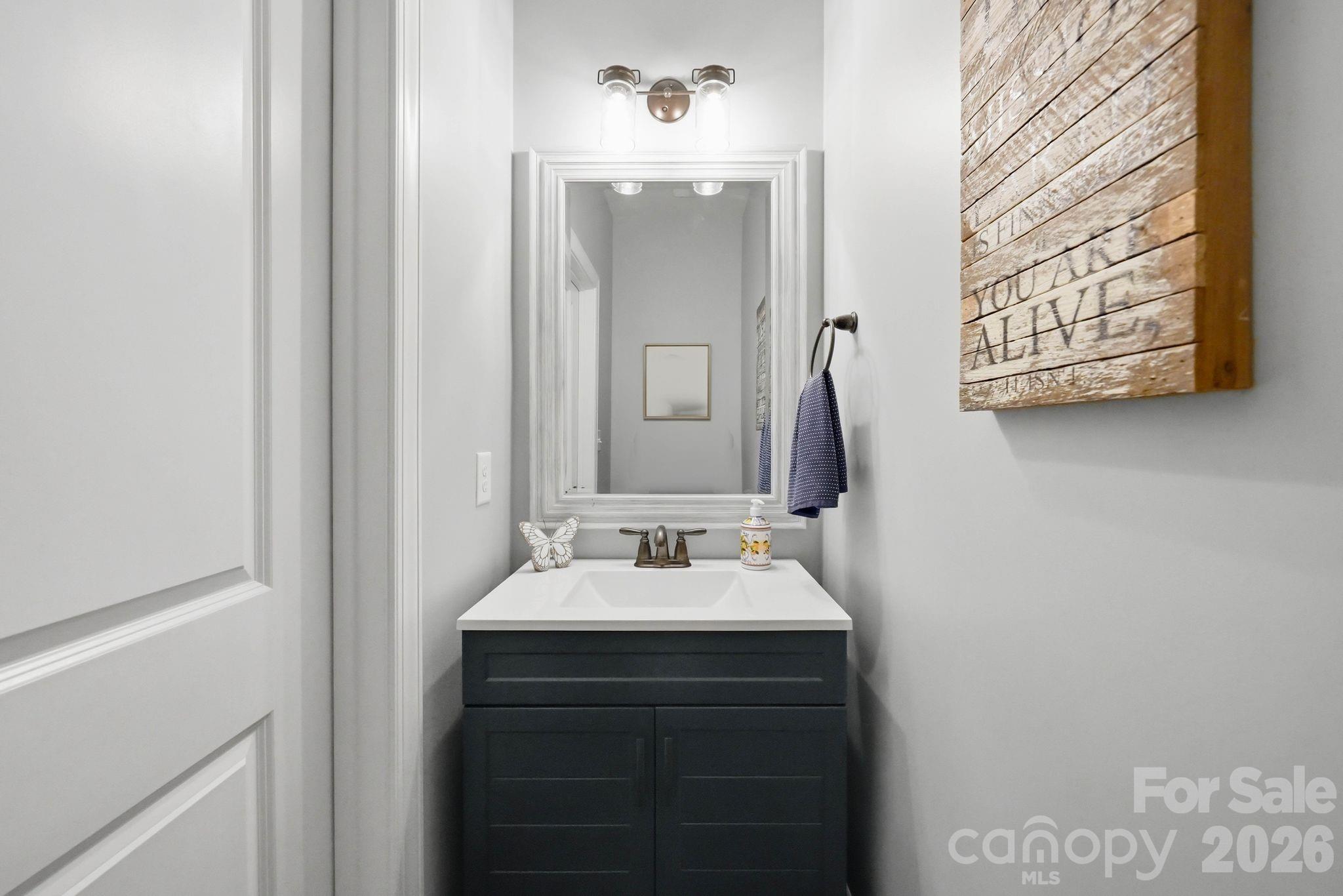 Powder Room - 109 Heron Cove Loop, Mooresville