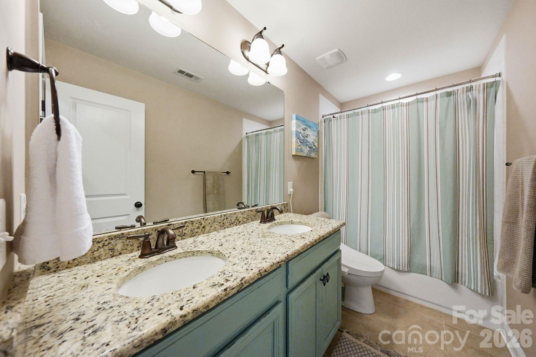 Upper Hall Bath - 109 Heron Cove Loop, Mooresville