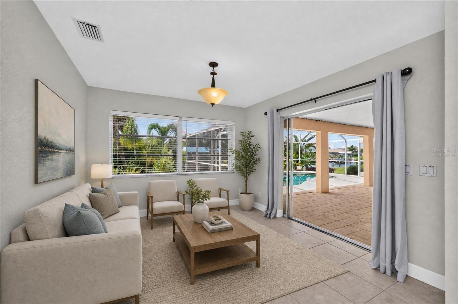 Virtually Staged - 5105 ACKLEY TER, PORT CHARLOTTE