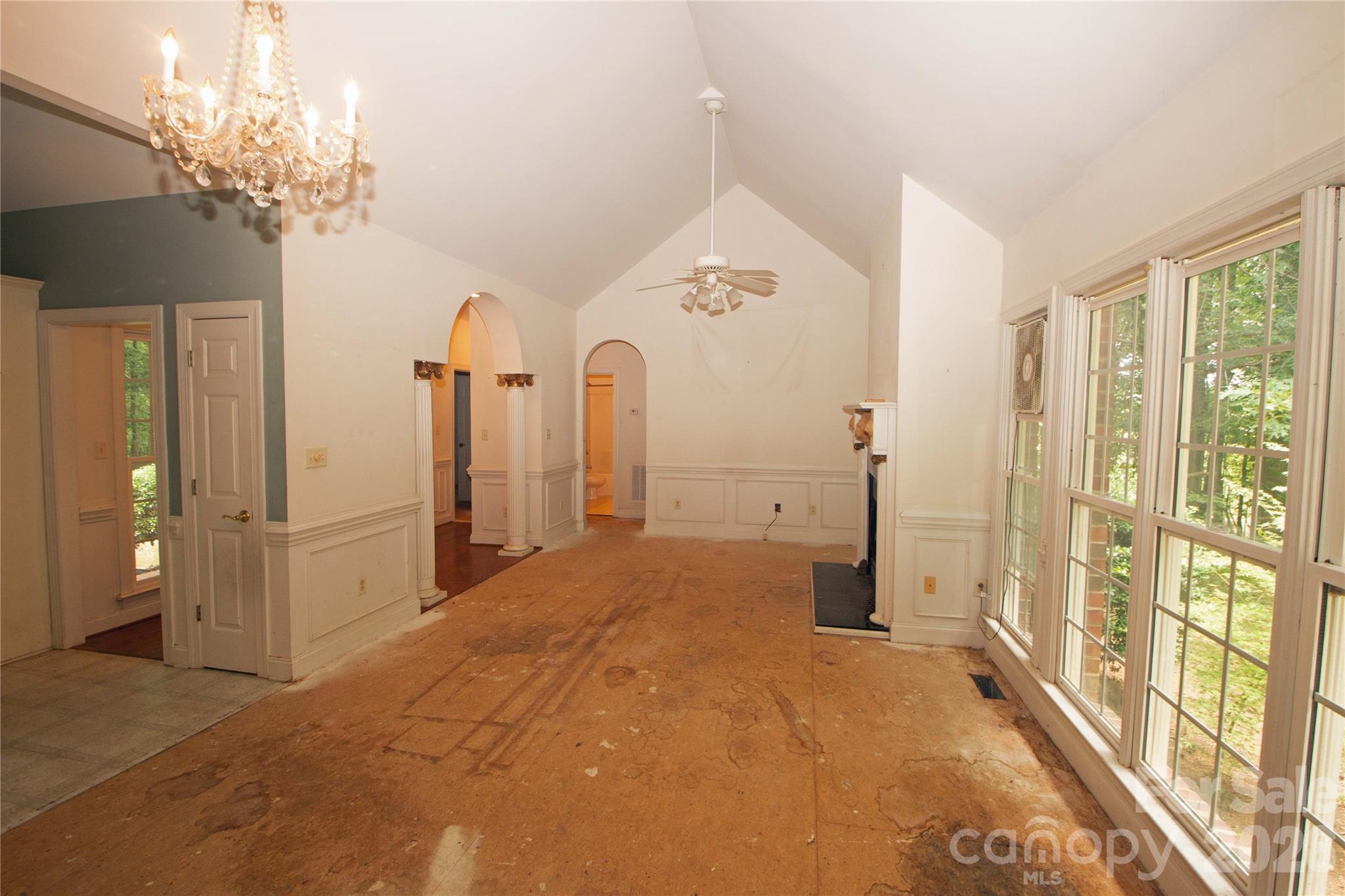 Open floor plan - 1241 Old Pageland Monroe Road, Monroe