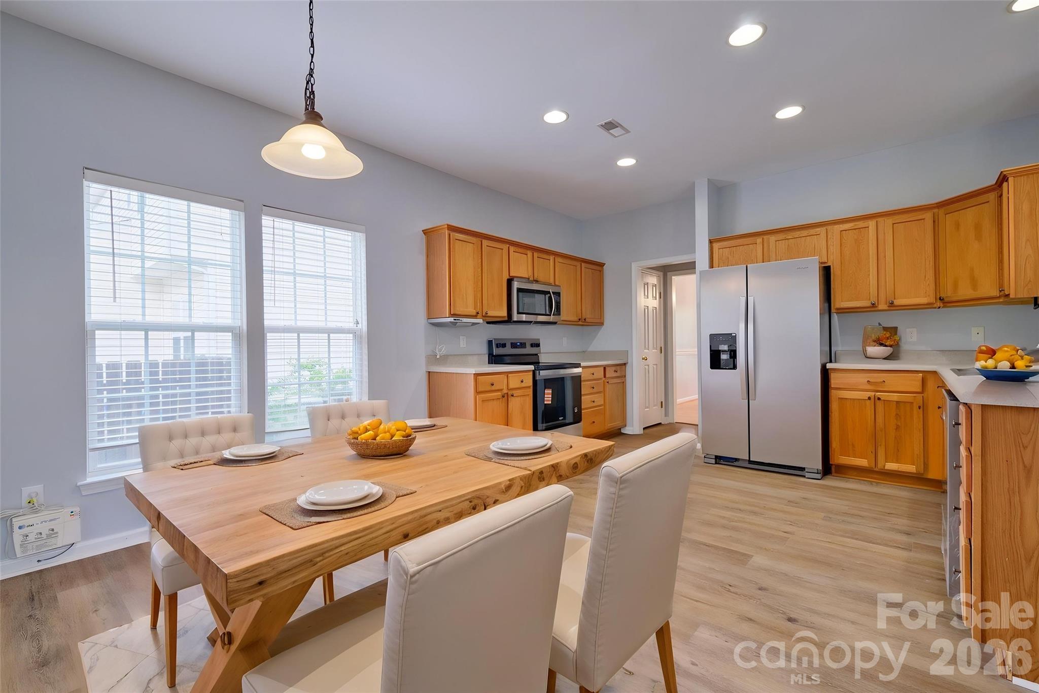 Virtually stage breakfast area - 4960 Summerside Drive, Lake Wylie