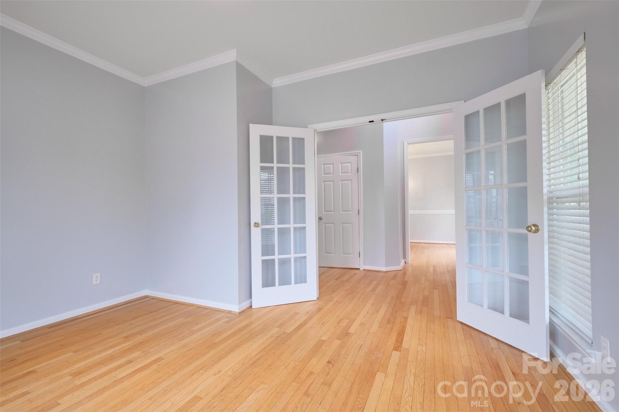French doors to office - 4960 Summerside Drive, Lake Wylie