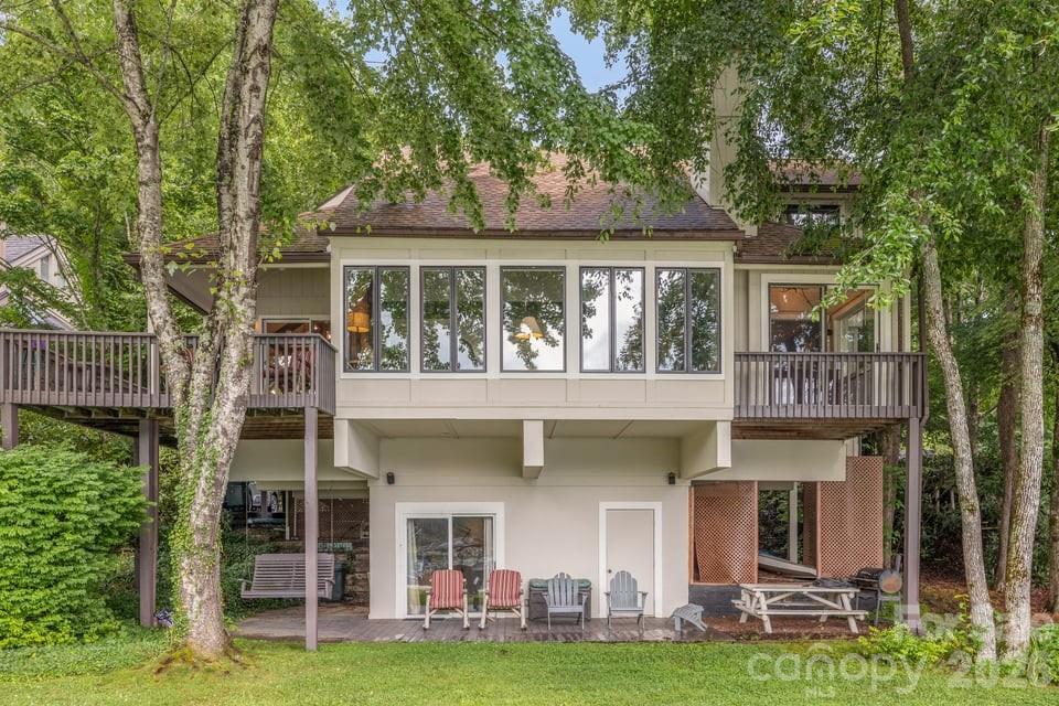 Rear Elevation - 82 Innsbrook Drive, Lake Toxaway