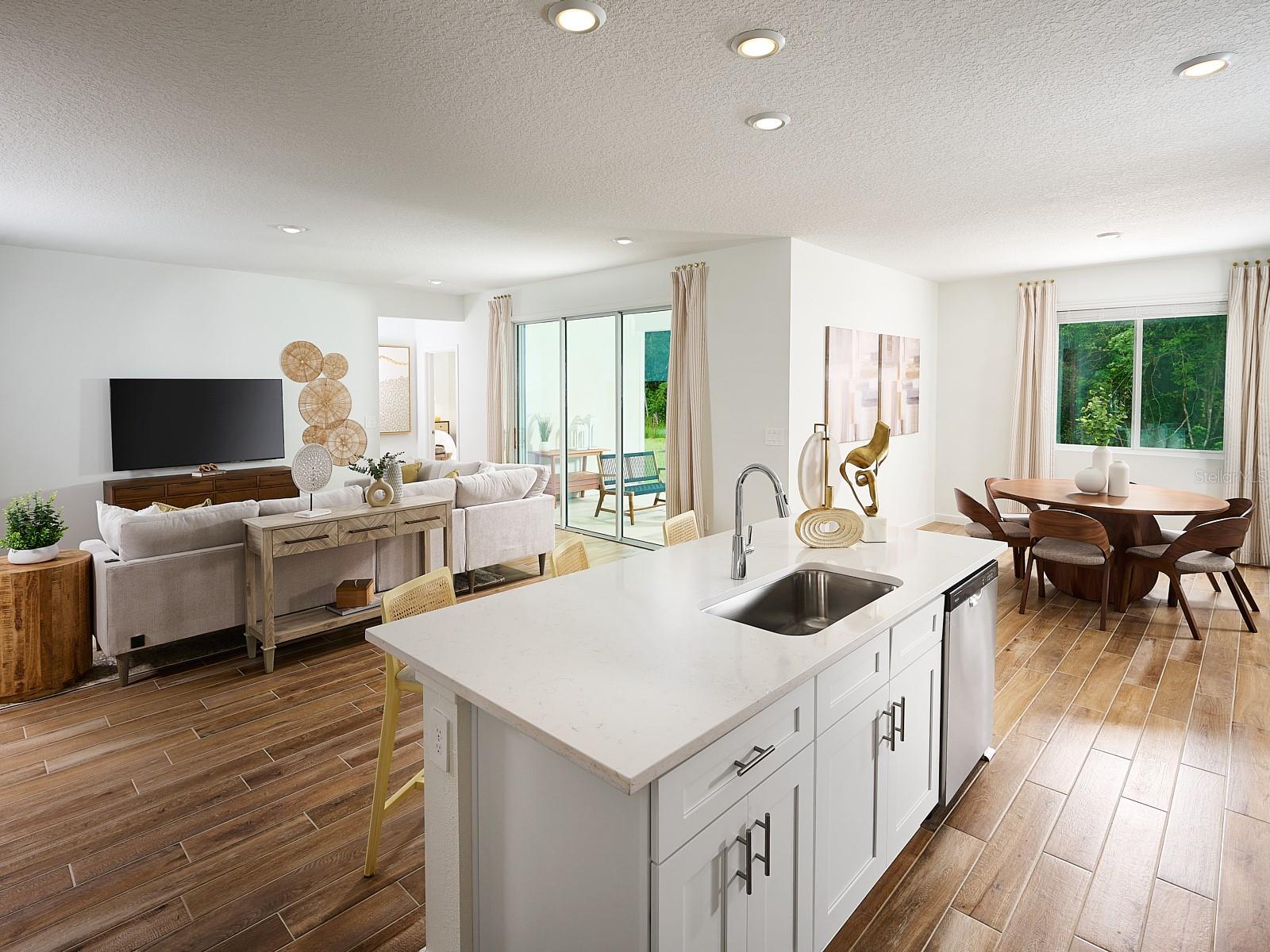 Photo is not of the actual home, but is an inspirational photo of builder’s model home and may depict options, furnishings, and/or decorator features that are not included - 98 TEQUESTA CT, PALM COAST