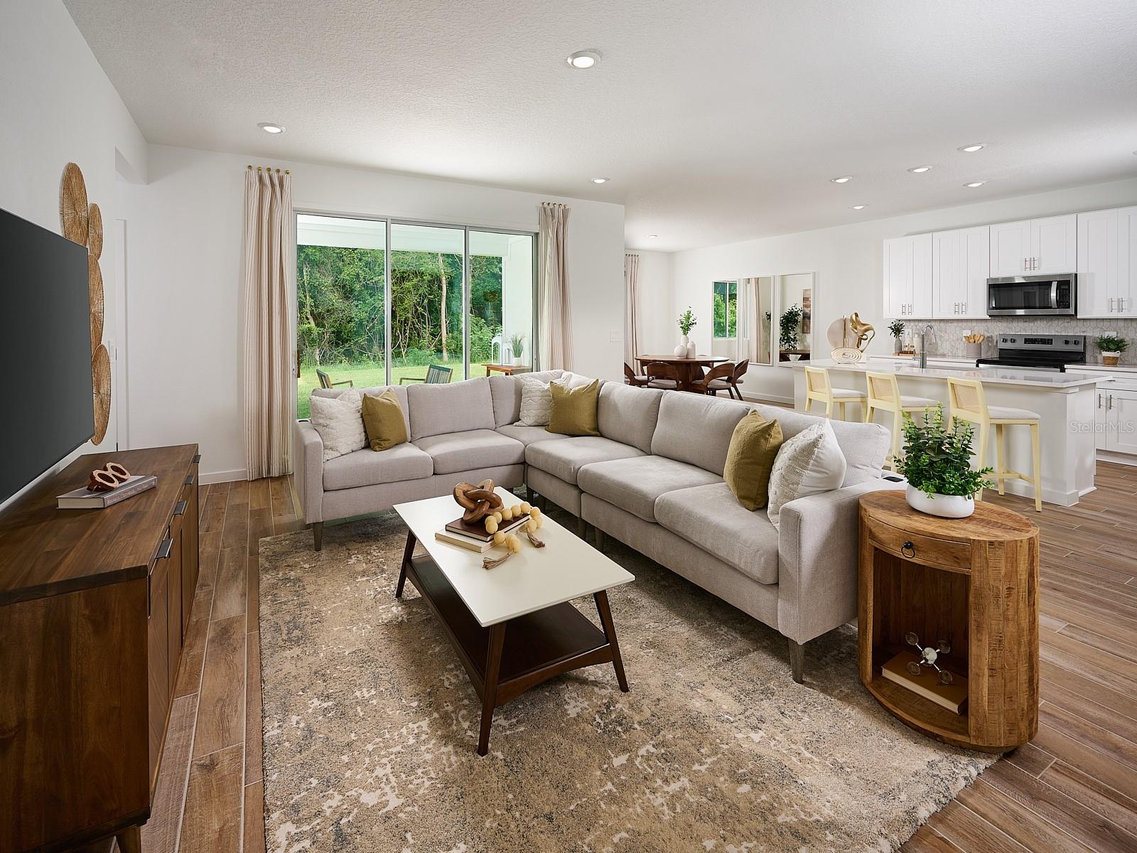 Photo is not of the actual home, but is an inspirational photo of builder’s model home and may depict options, furnishings, and/or decorator features that are not included - 98 TEQUESTA CT, PALM COAST
