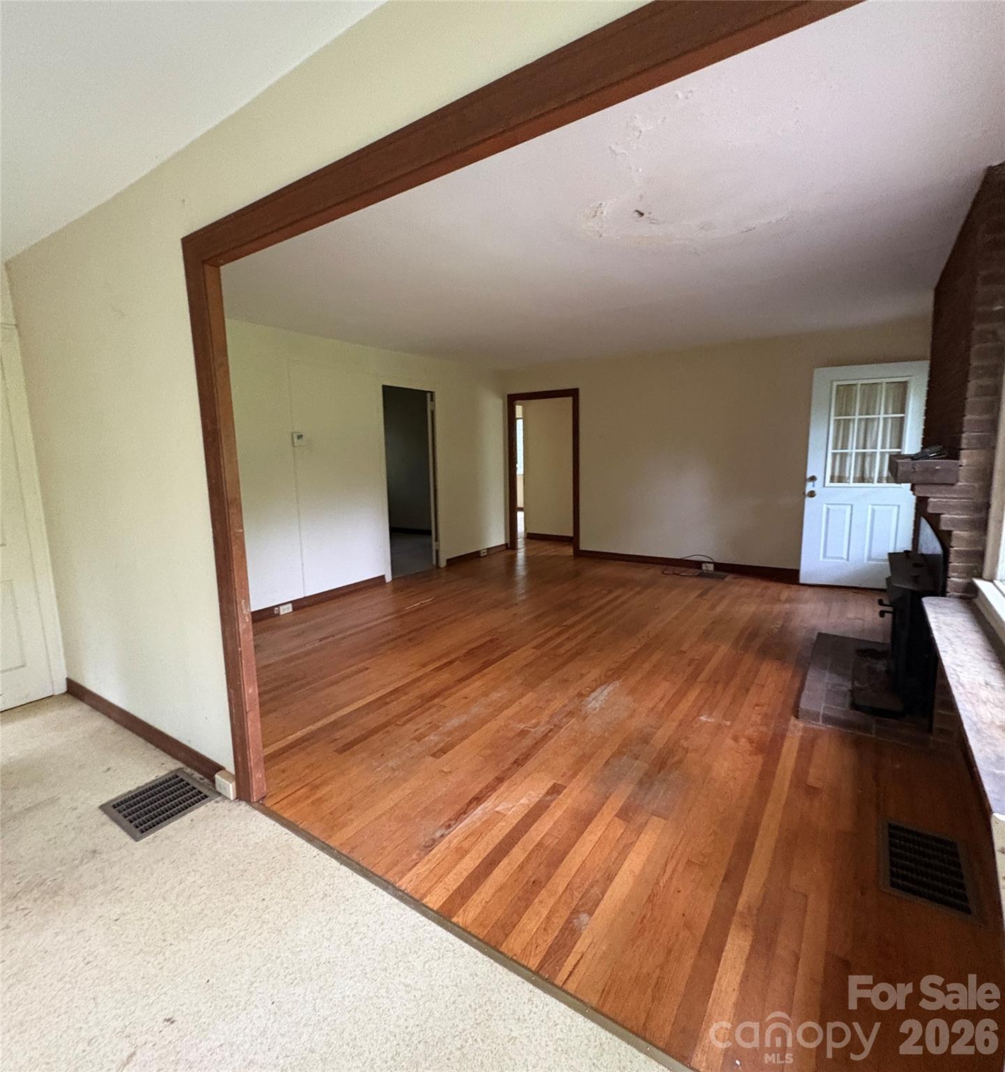 From Dining Room into Living Room - 912 Halstead Boulevard, Hendersonville