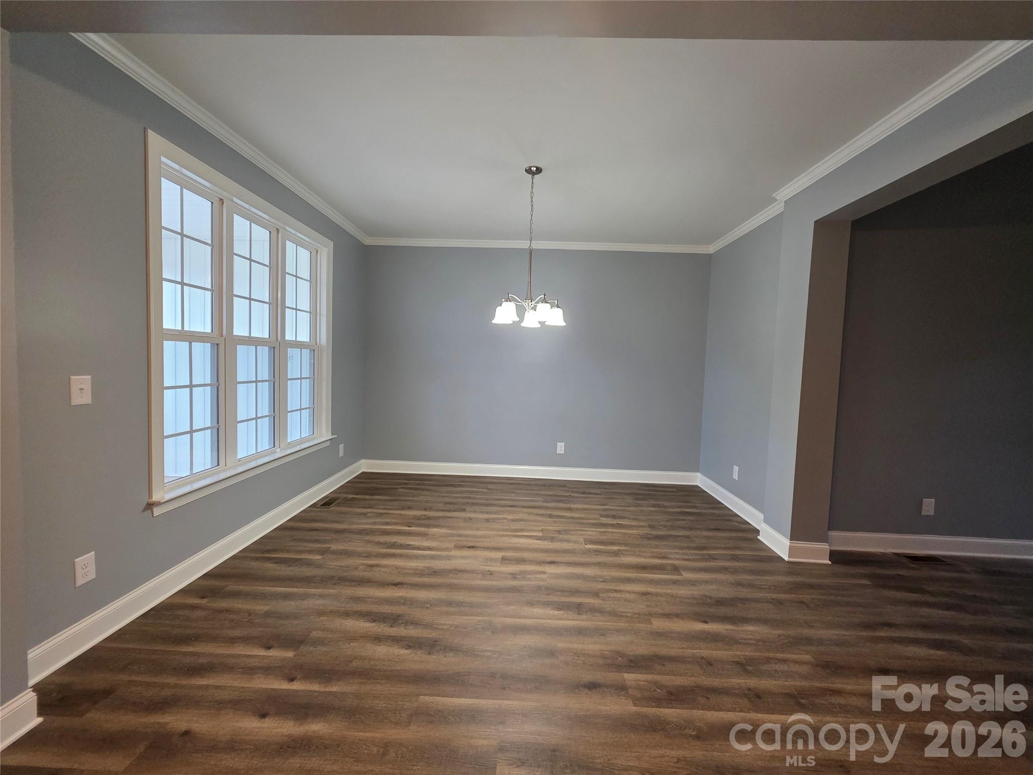 Dining Room View - 5517 Harvest Hills Road, Bessemer City