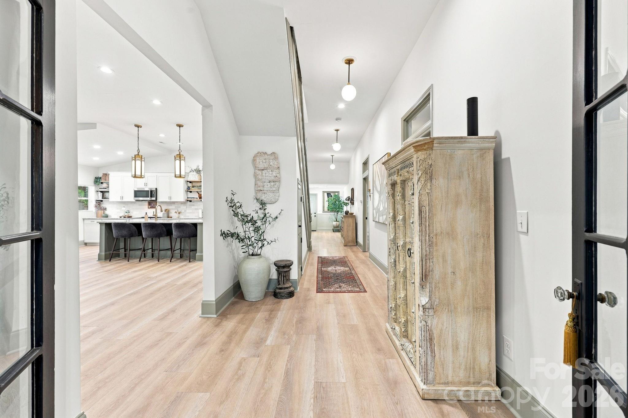 The classic center hall welcomes you in - 527 S 2nd Street, Albemarle