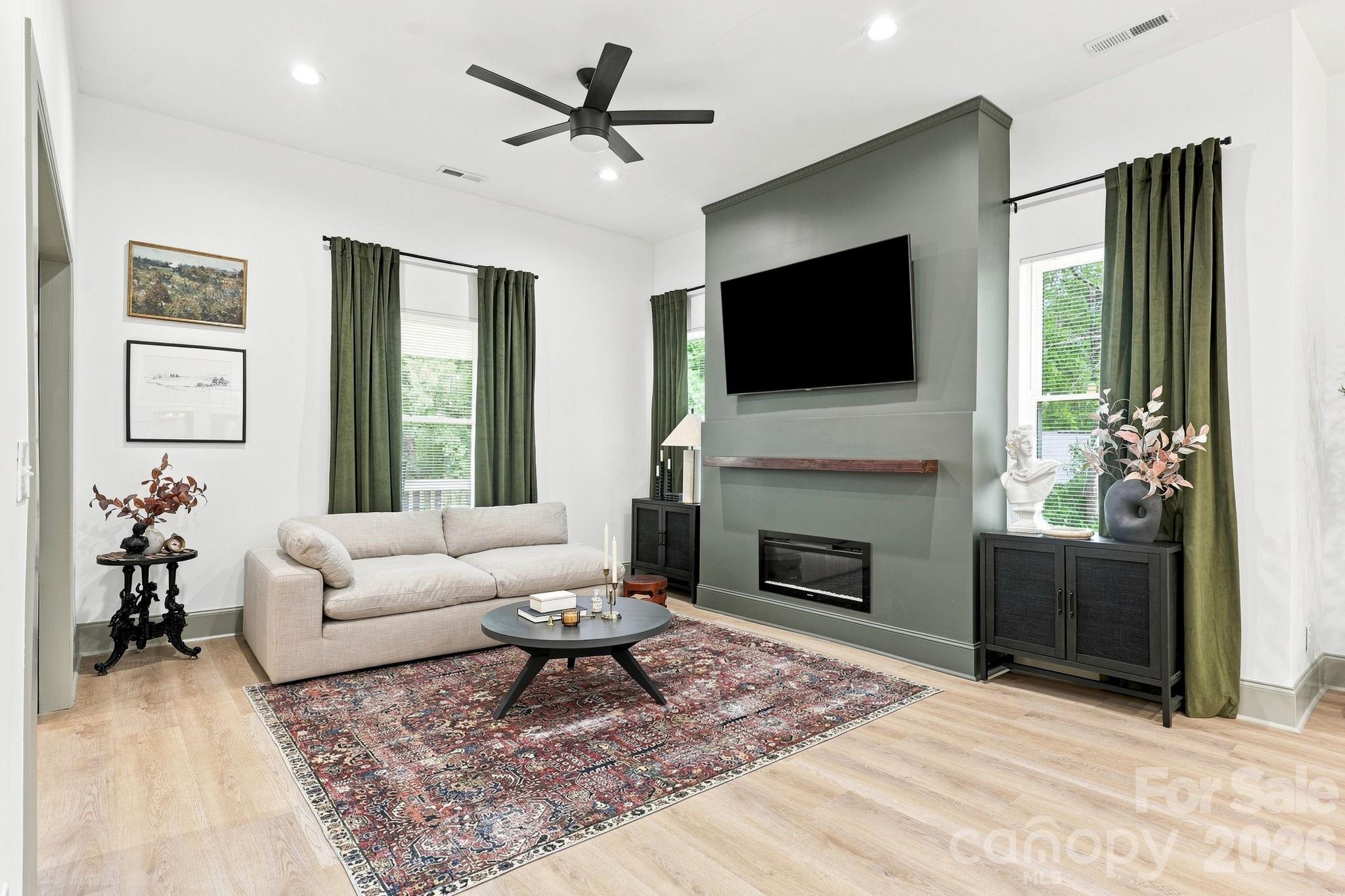 Plenty of natural light in this space - 527 S 2nd Street, Albemarle