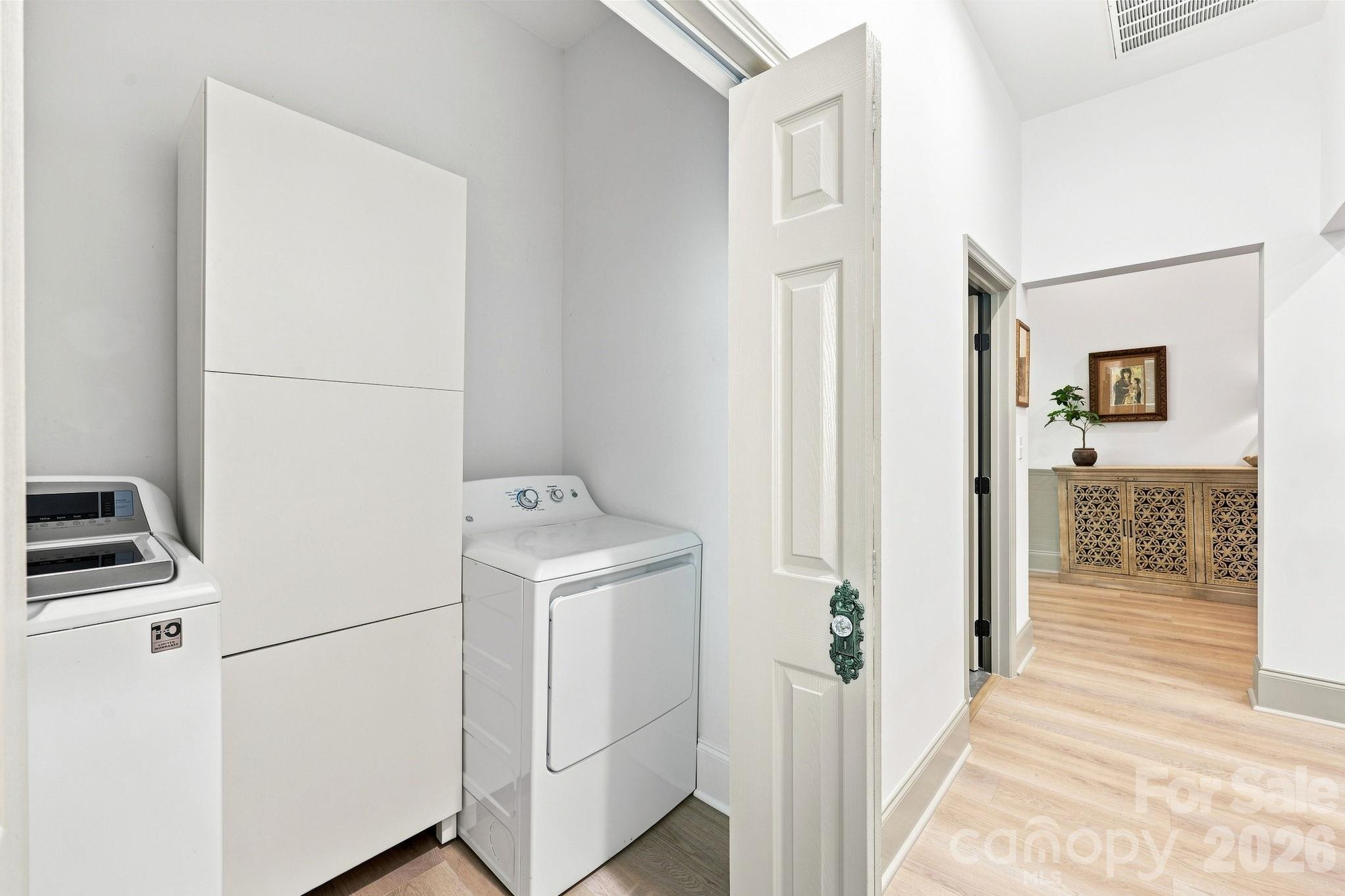 Laundry Room on main level - 527 S 2nd Street, Albemarle