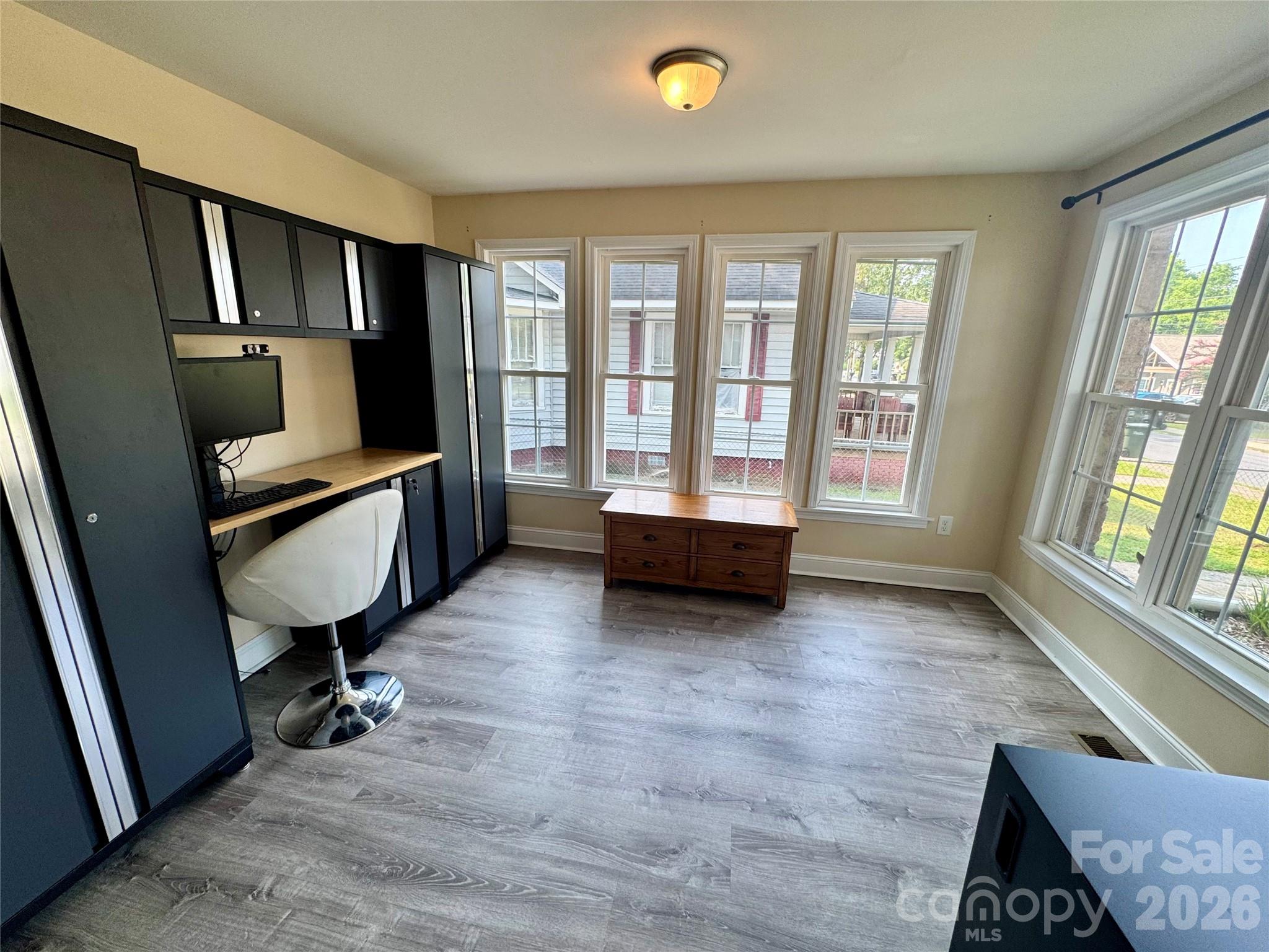 Sunroom makes a great home office! - 205 Tournament Drive SW, Concord