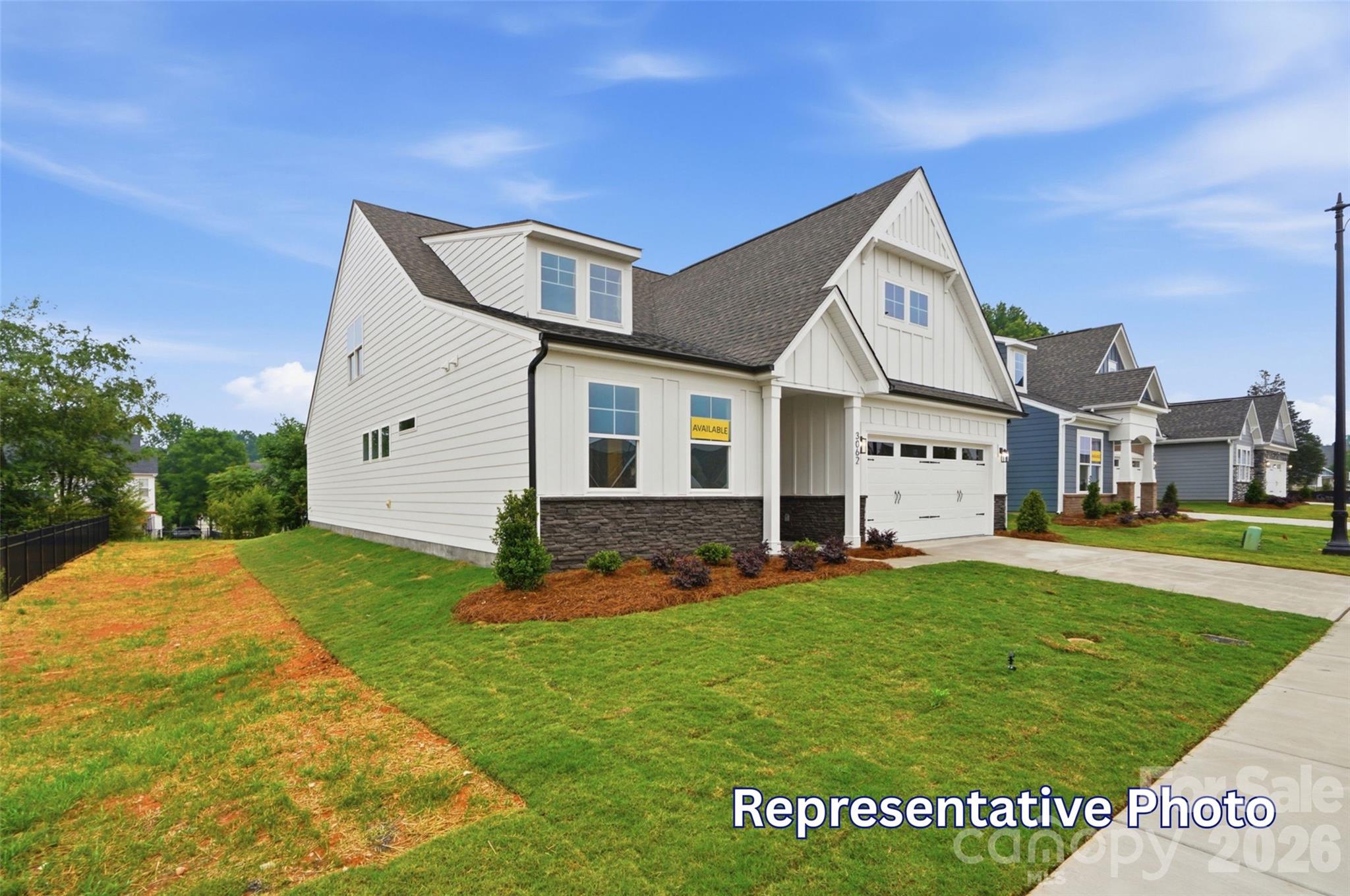 Homesite 76 features an Avery L floorplan - 1061 Tradition Club Street, York