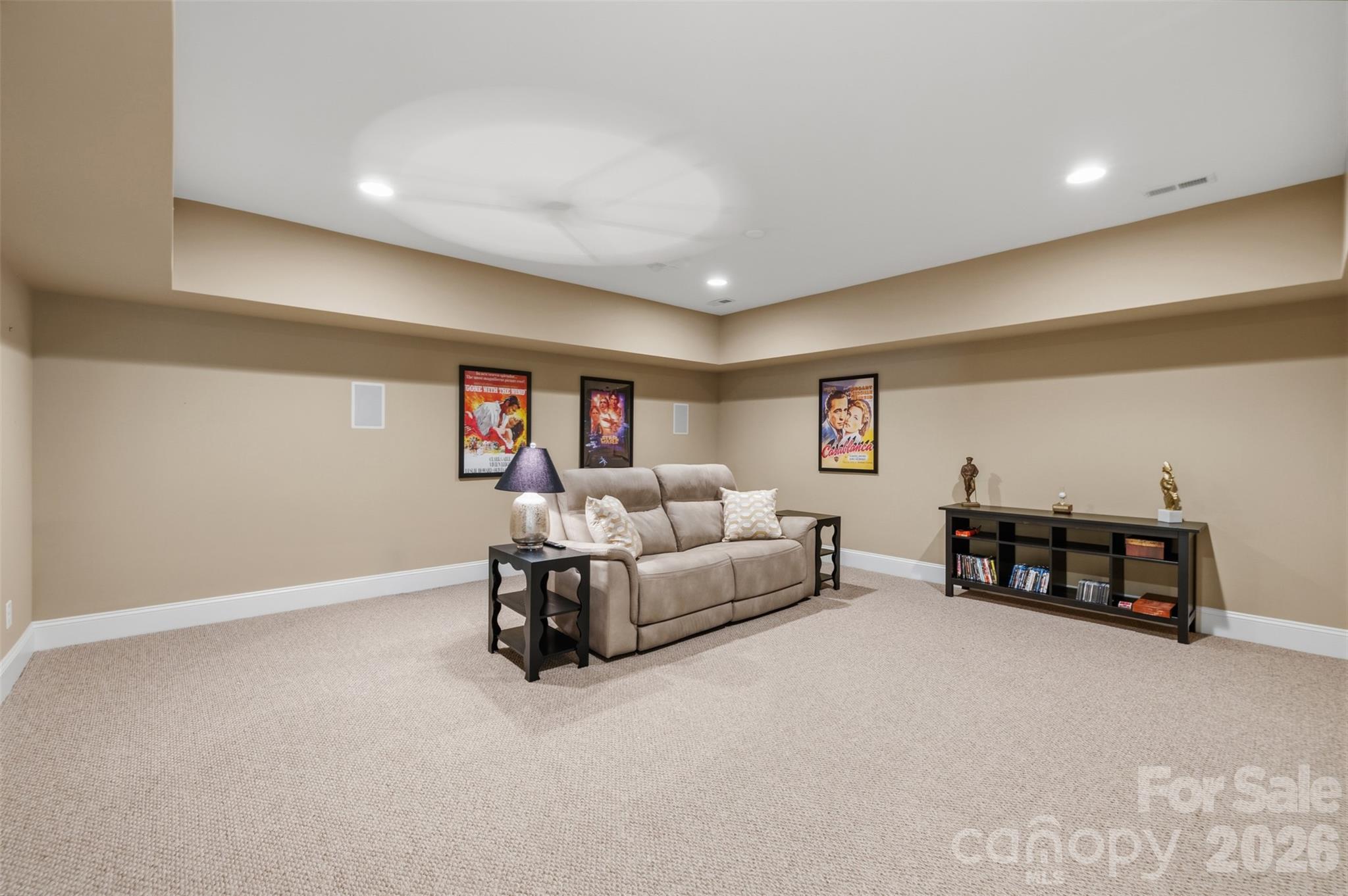 Home Theater Room - 1325 Winged Foot Drive, Denver