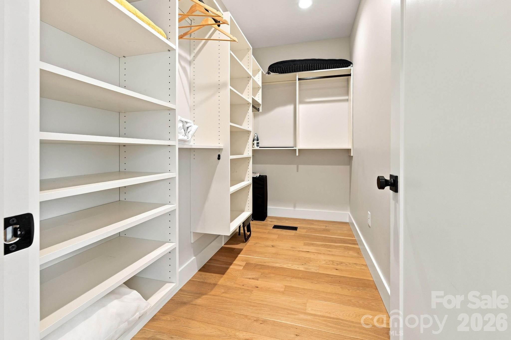 Primary Bedroom walk in closet - 322 Goughes Branch Road, Leicester