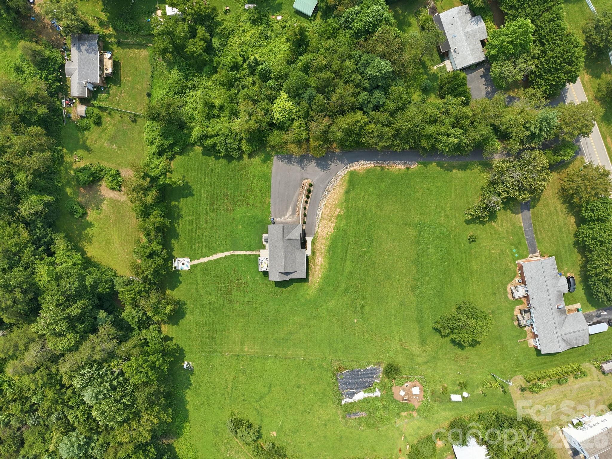 Drone shot - 322 Goughes Branch Road, Leicester