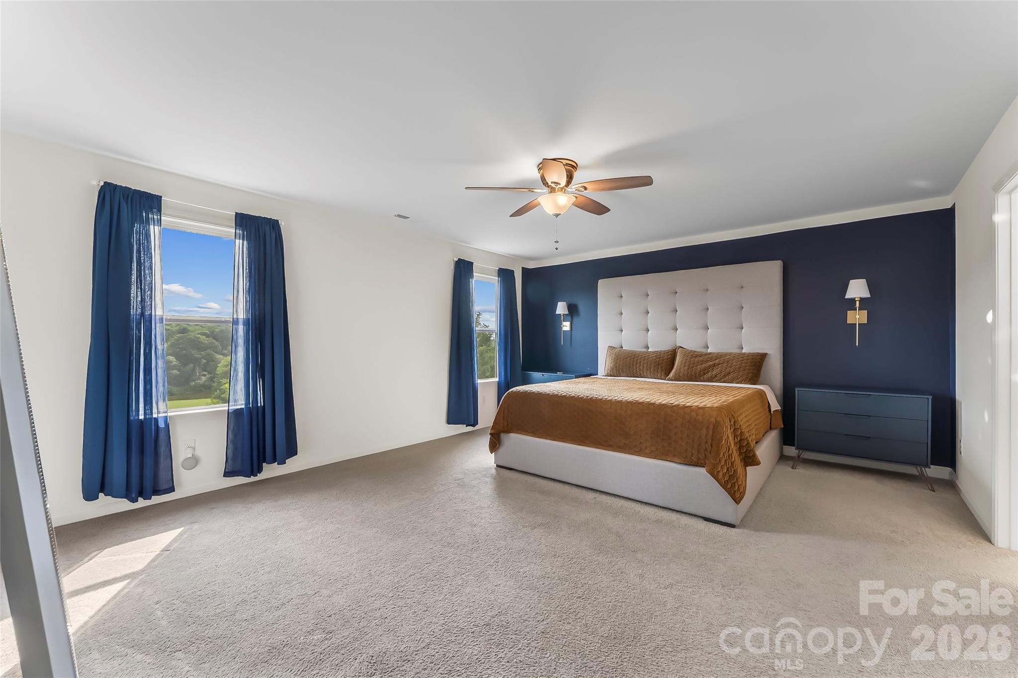 Spacious Primary Bedroom - 112 Divot Lane, Statesville