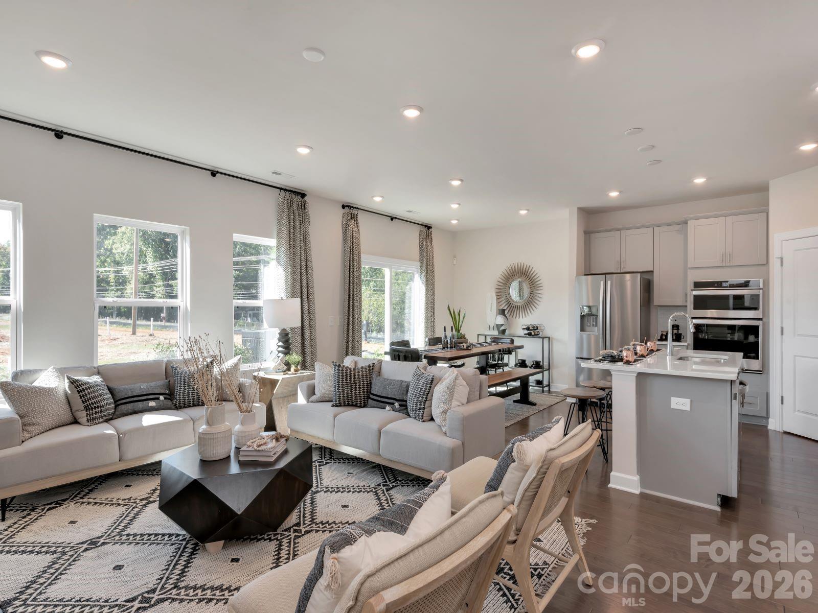 Photo is not of the actual home, but is an inspirational photo of builder’s model home and may depict options, furnishings, and/or decorator features that are not included - 1602 Harper Landing Boulevard, Stanley