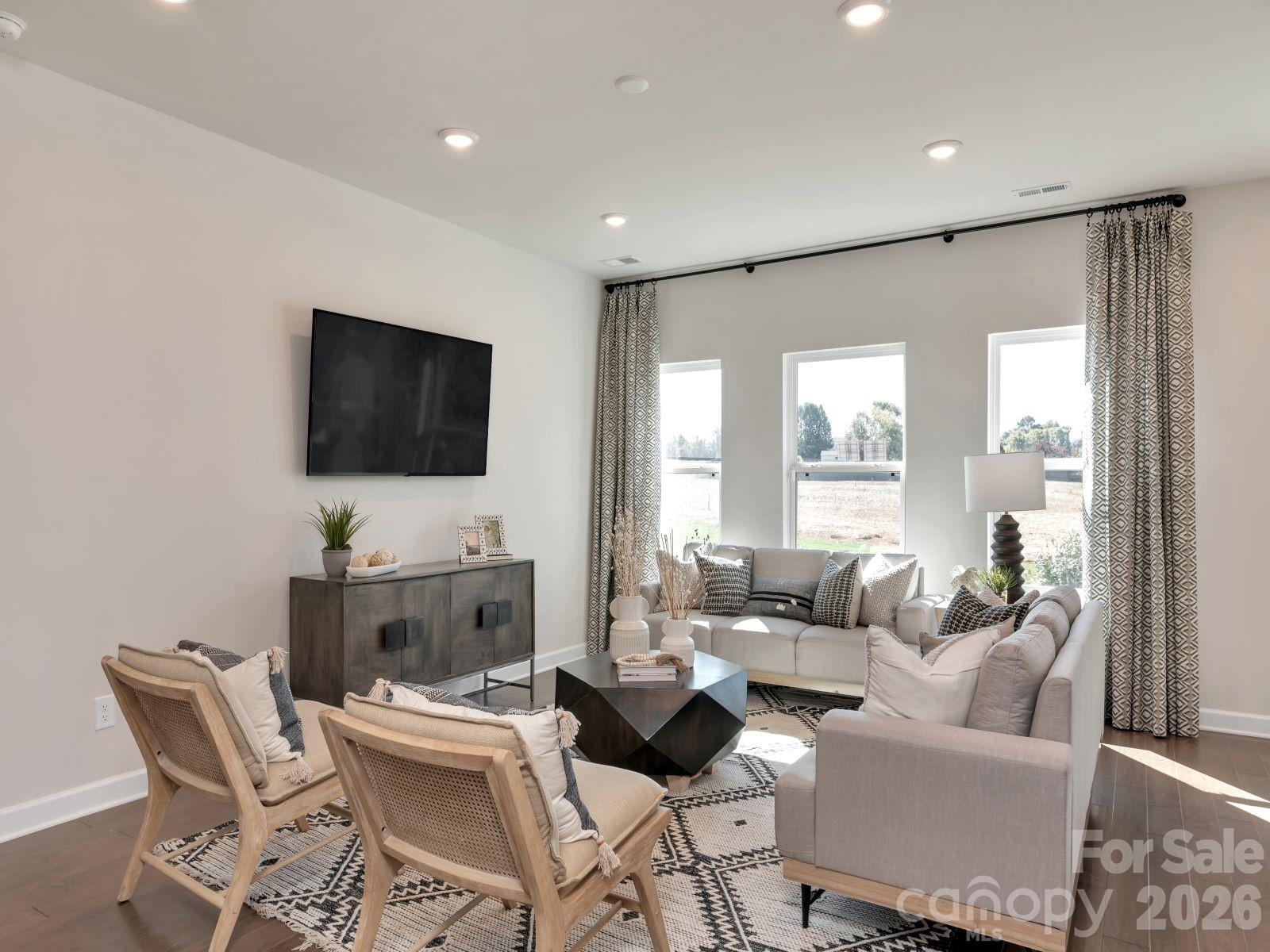 Photo is not of the actual home, but is an inspirational photo of builder’s model home and may depict options, furnishings, and/or decorator features that are not included - 1602 Harper Landing Boulevard, Stanley