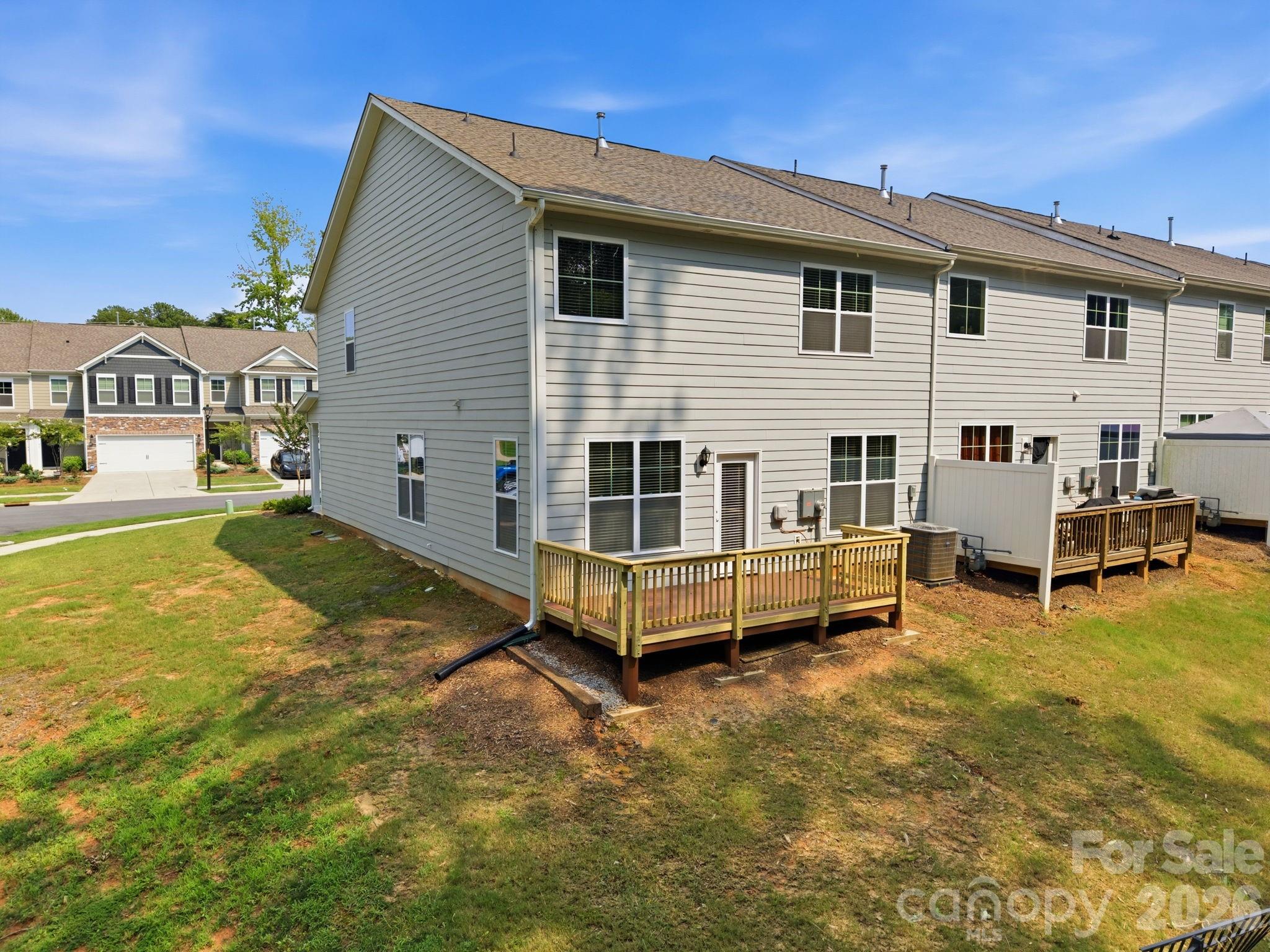 Private deck overlooking the wooded backdrop. - 4103 Steel Way, Sherrills Ford