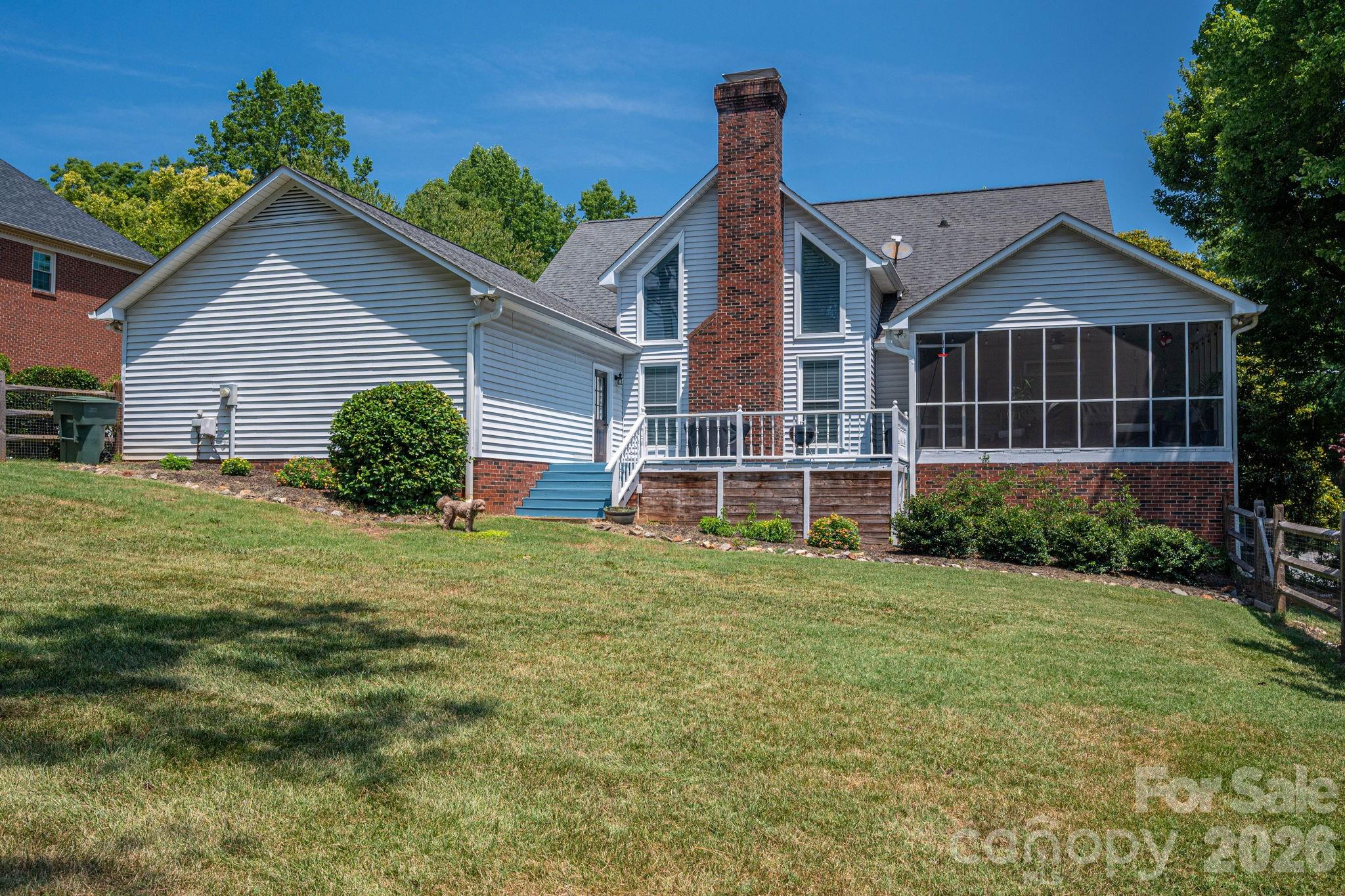 Backyard - 2723 Steeplechase Road, Gastonia