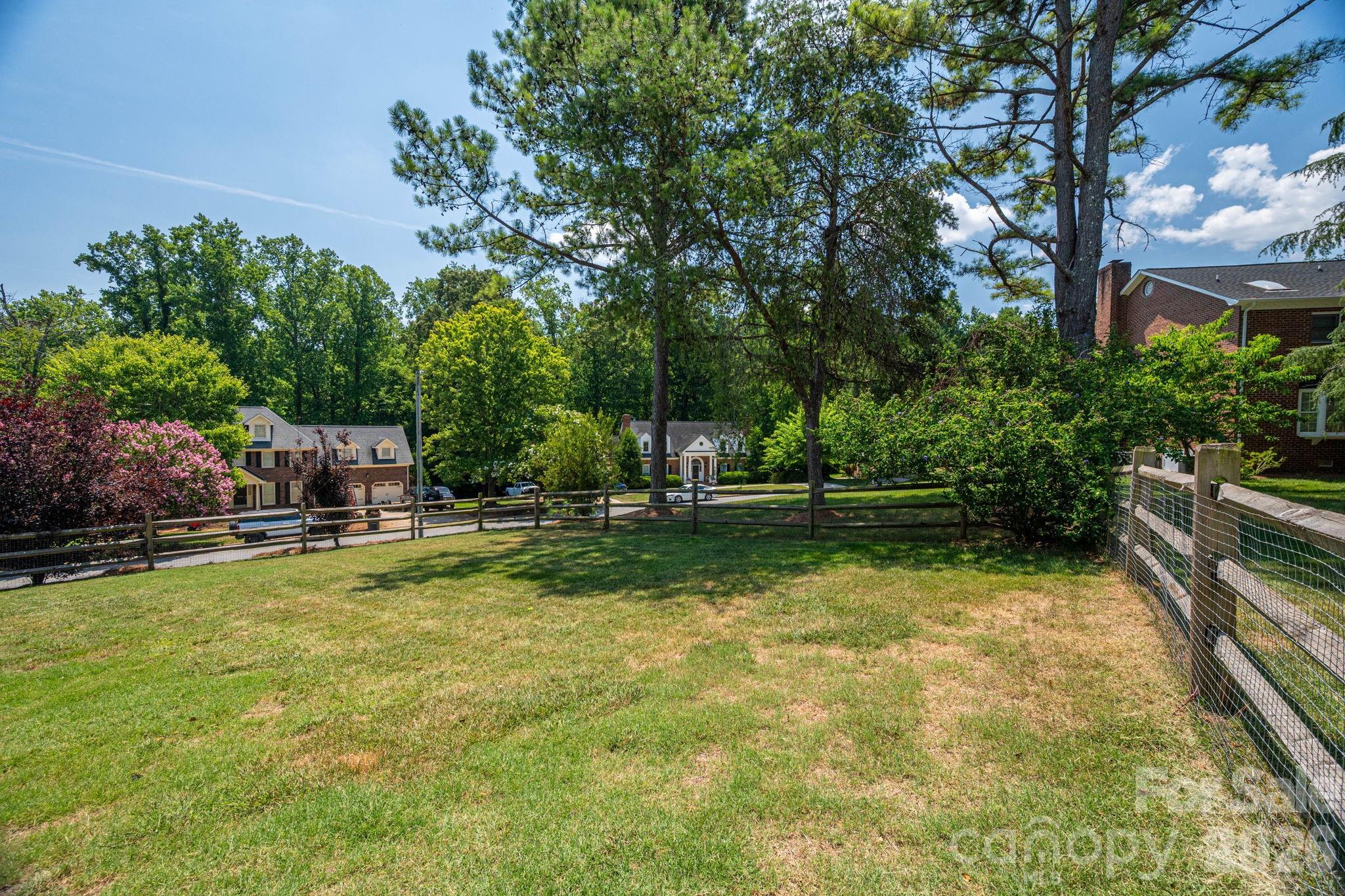 Backyard - 2723 Steeplechase Road, Gastonia