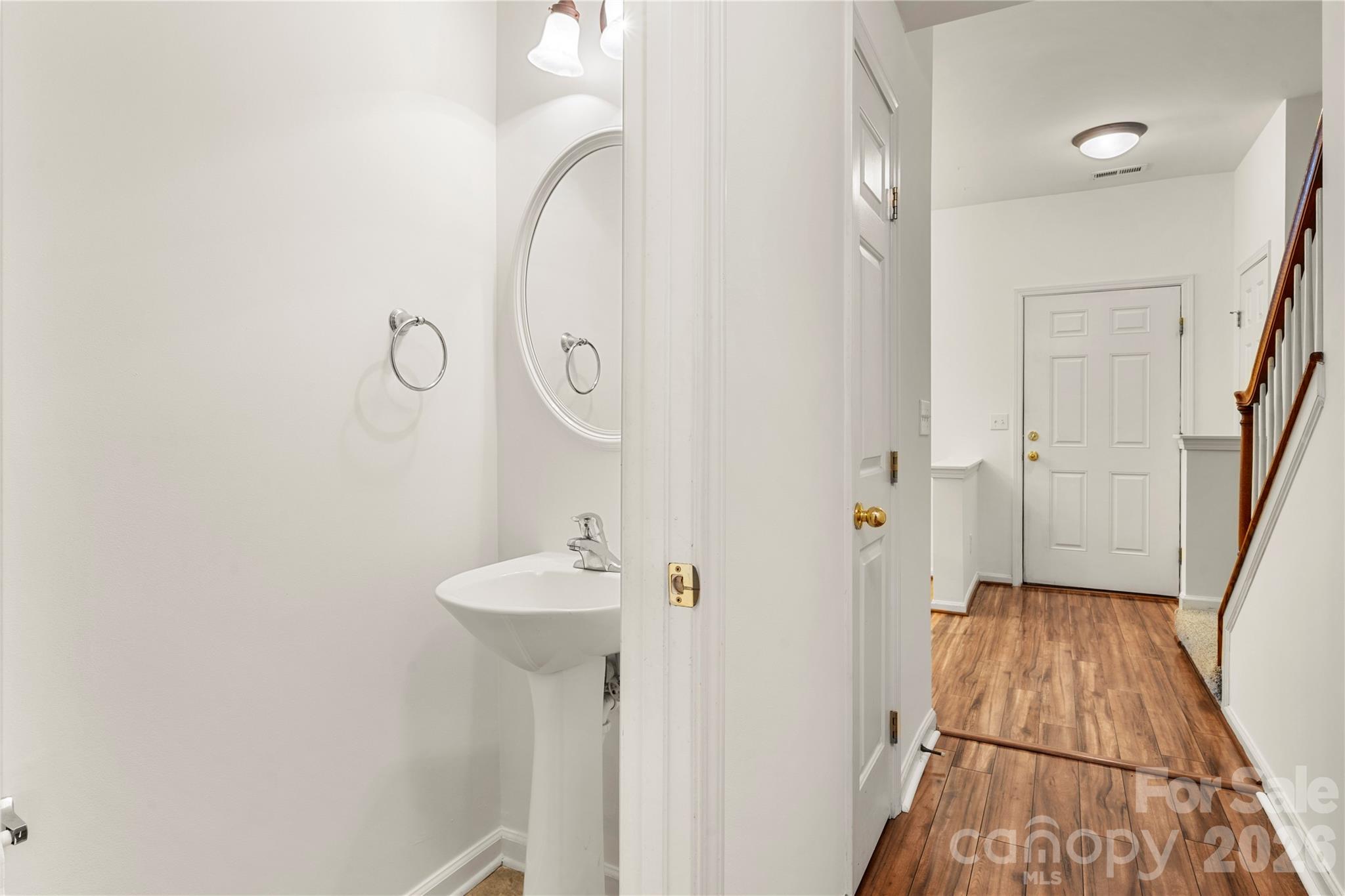 main level half bath - 117 Talbert Town Loop, Mooresville