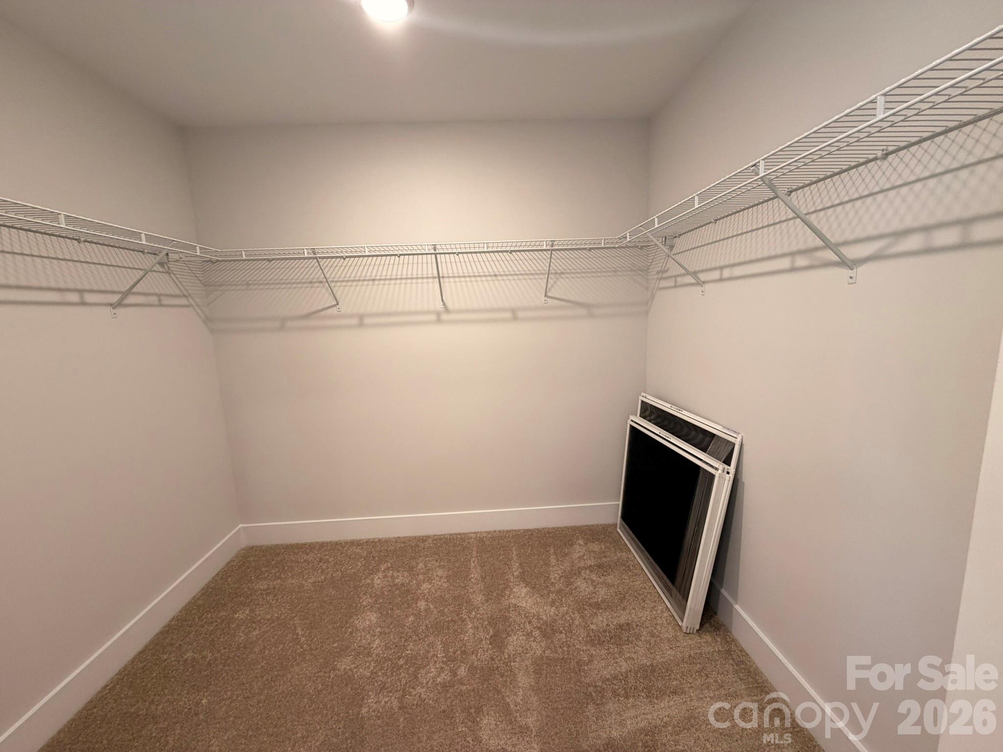 Walk in Closet - 450 Blythe Townhome Lane, Waxhaw