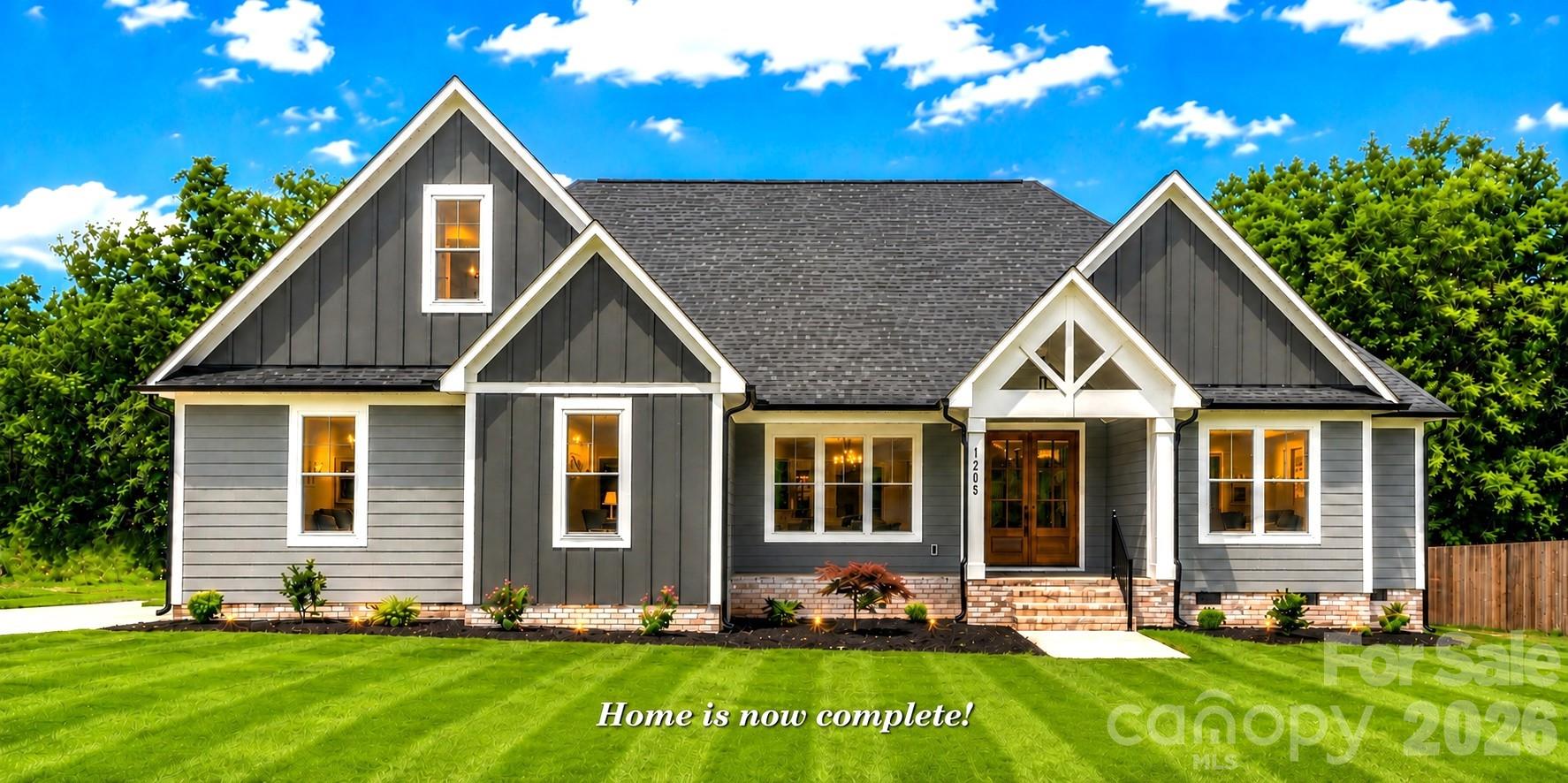 Home is done & ready for move in. 1.5 story Farmhouse & Craftsman inspired with lots of architectural character. - 1205 Coppergate Drive, Salisbury