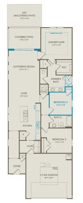 Floor plan - 2016 Belmont View Drive, Belmont