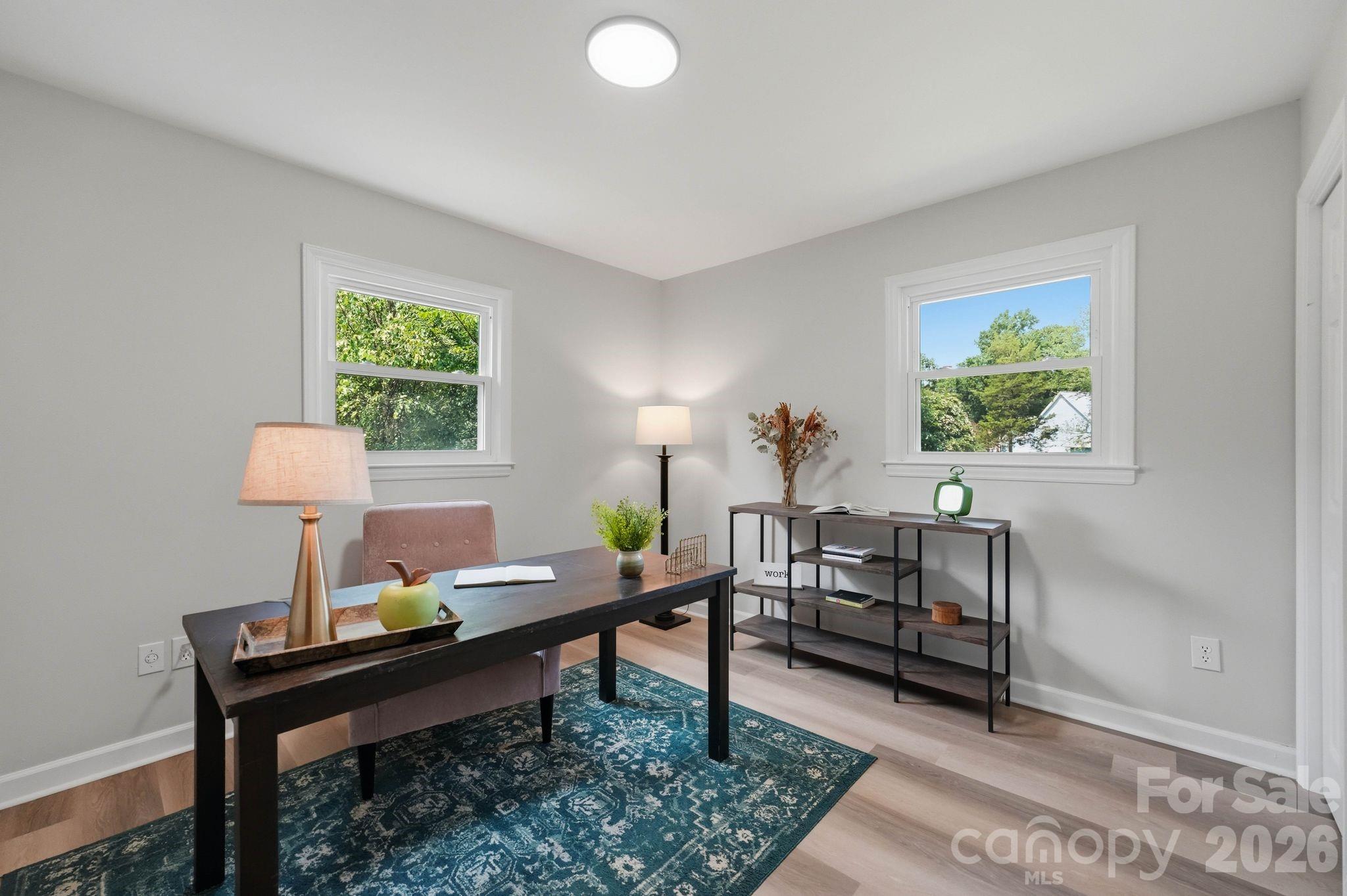 Second Bedroom/Office on Main Floor - 19924 Floral Lane, Cornelius