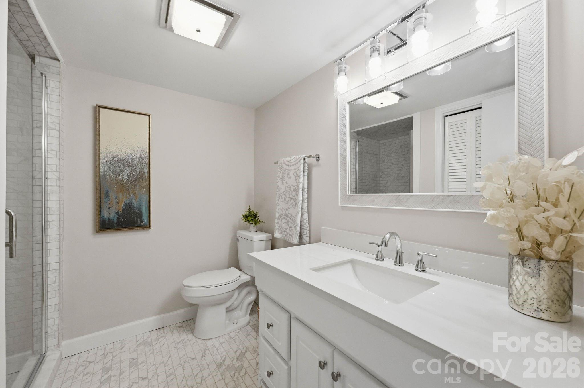 Third Full Bathroom in Basement - 19924 Floral Lane, Cornelius