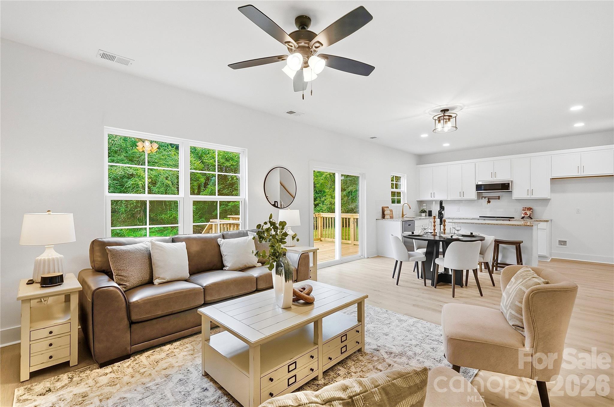 Open Floor Plan Drenched in Natural Light - 604 Sharon Drive, Statesville