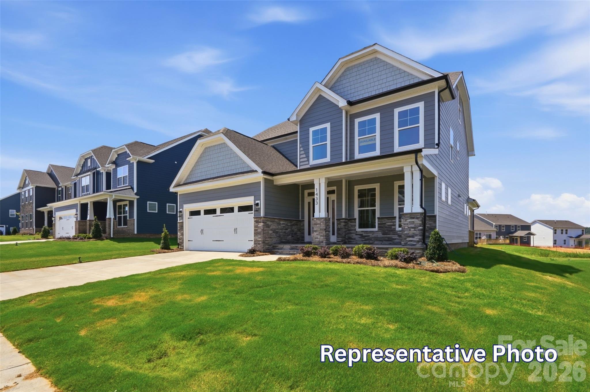 Homesite 151 features a Cypress F floorplan - 1072 Tradition Club Street, York