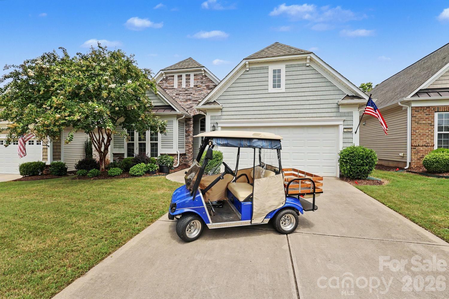 Golf Cart Not Included - 7419 Carolina Jessamine Court, Fort Mill