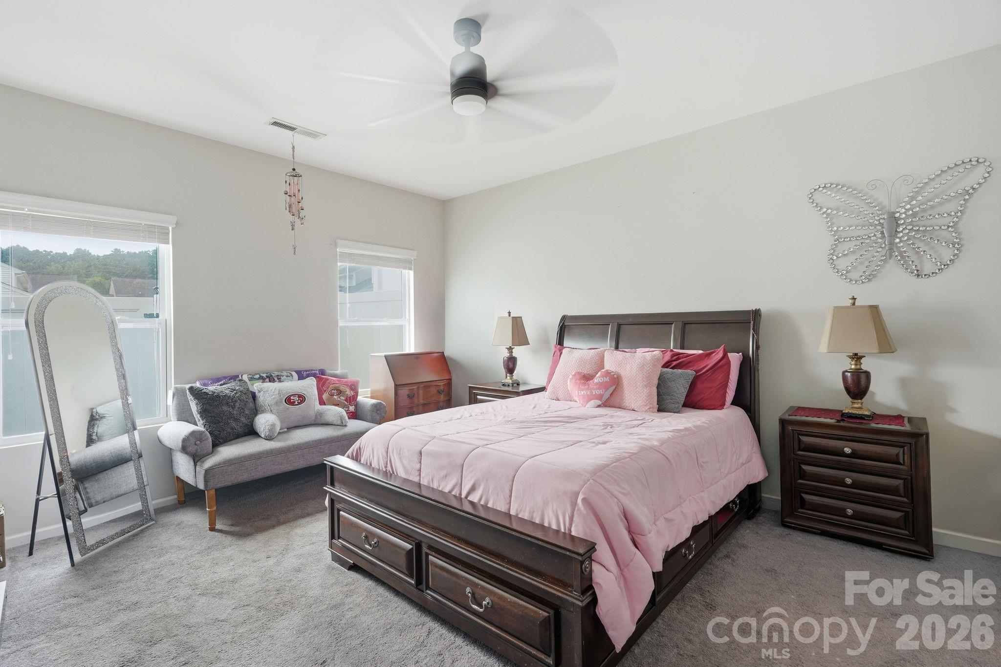 Primary bedroom on the main floor - 3921 Bighorn Way, Gastonia