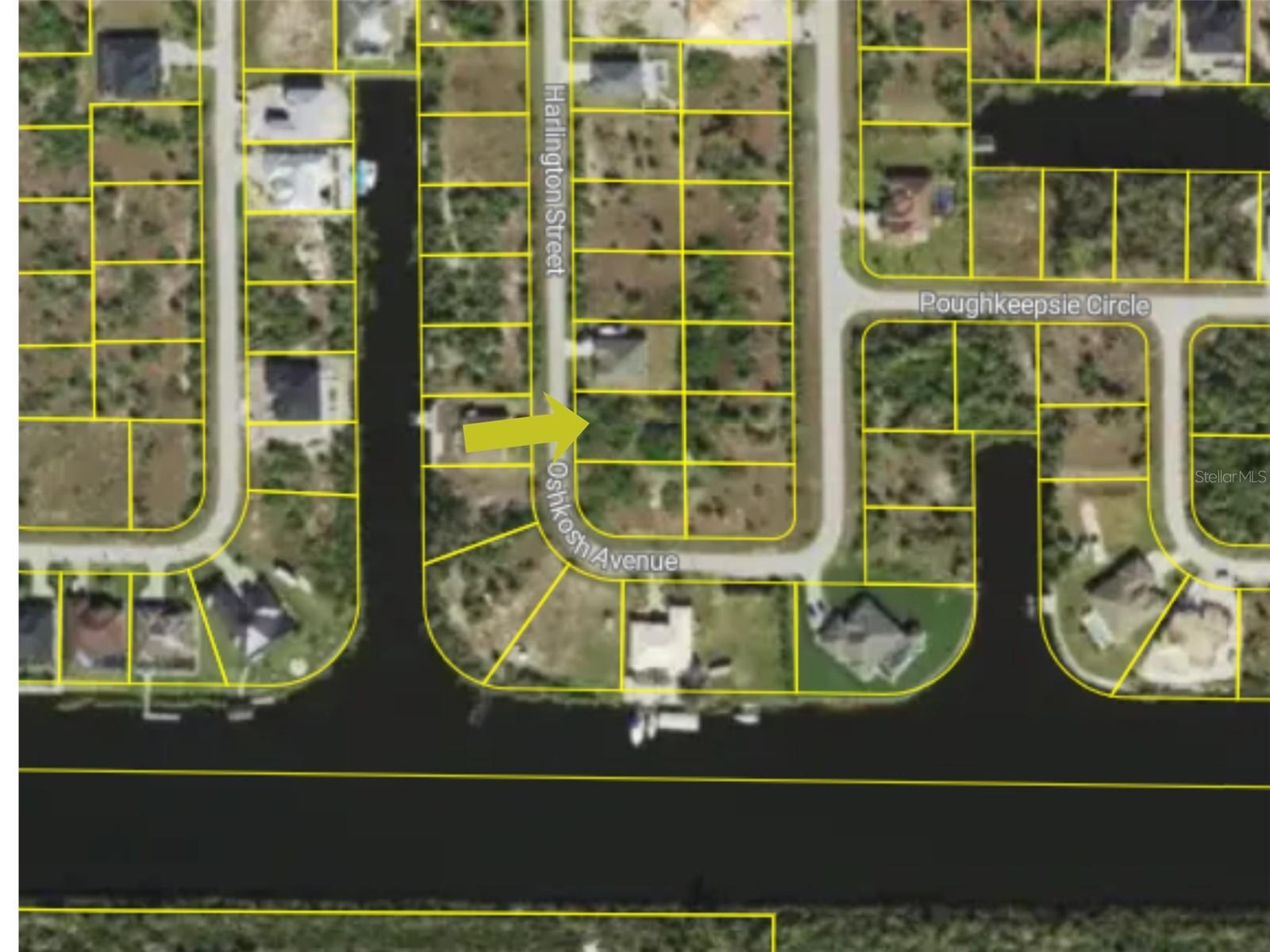 Land at 10484 HARLINGEN ST, PORT CHARLOTTE, photo 3 of 4