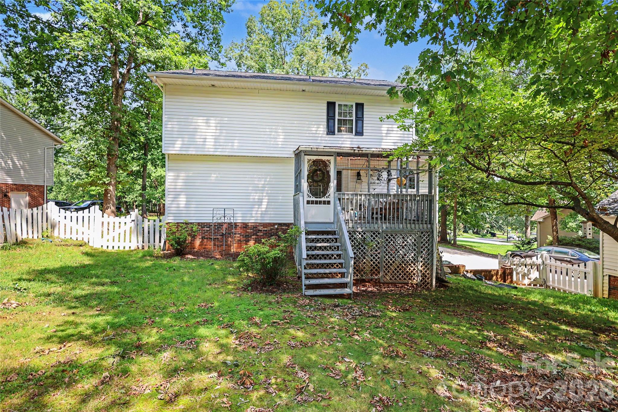 Rear View of House - 612 17th Avenue Drive SE, Hickory
