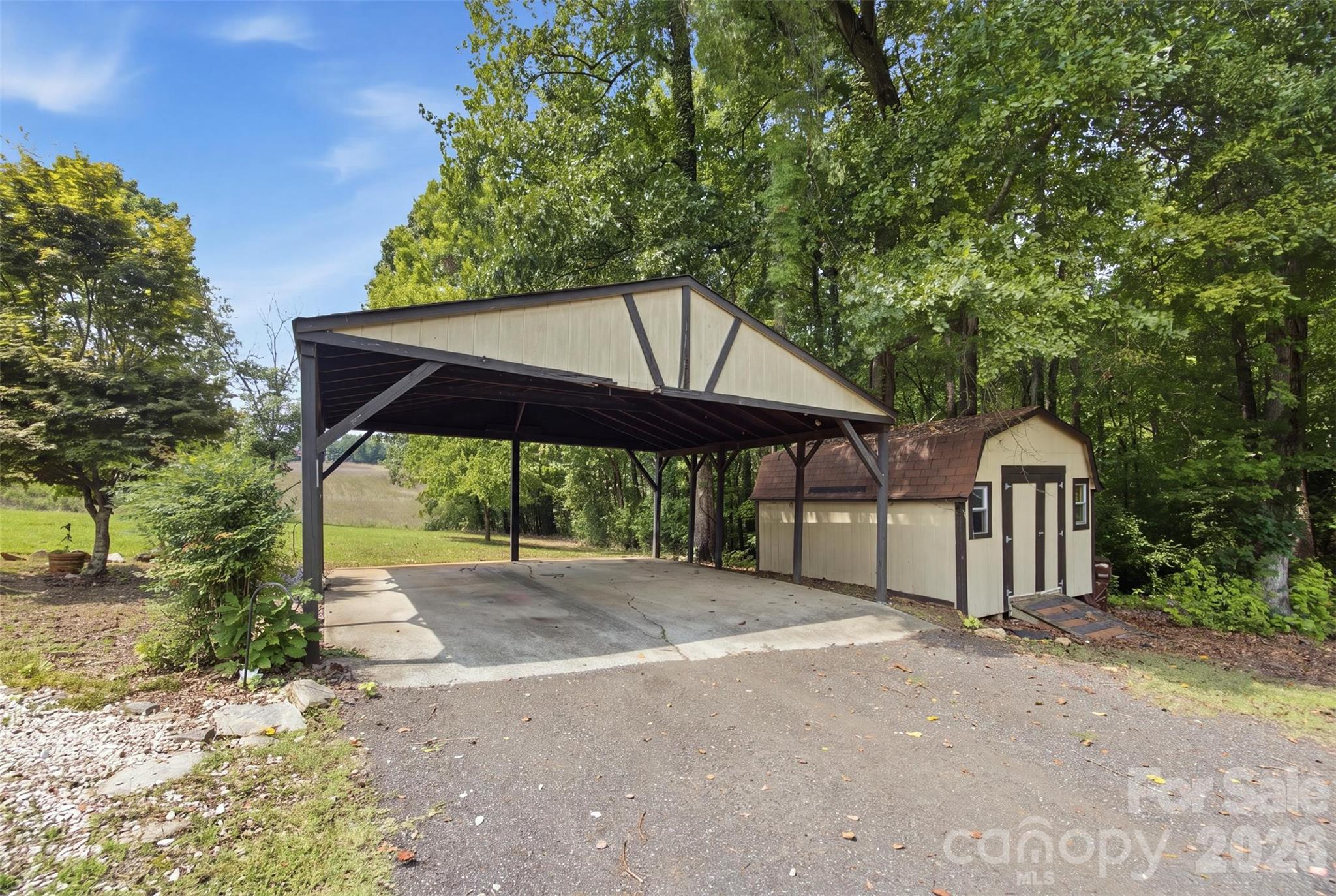 Carport and Shed. - 146 Duck Cove Road, Belmont