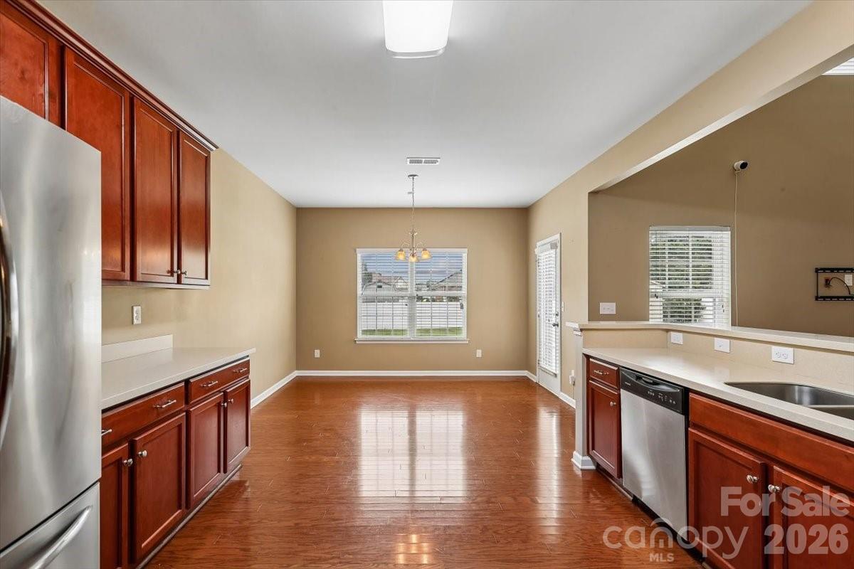 Kitchen looking towards Breakfast Area - 5307 Hackberry Lane SW, Concord