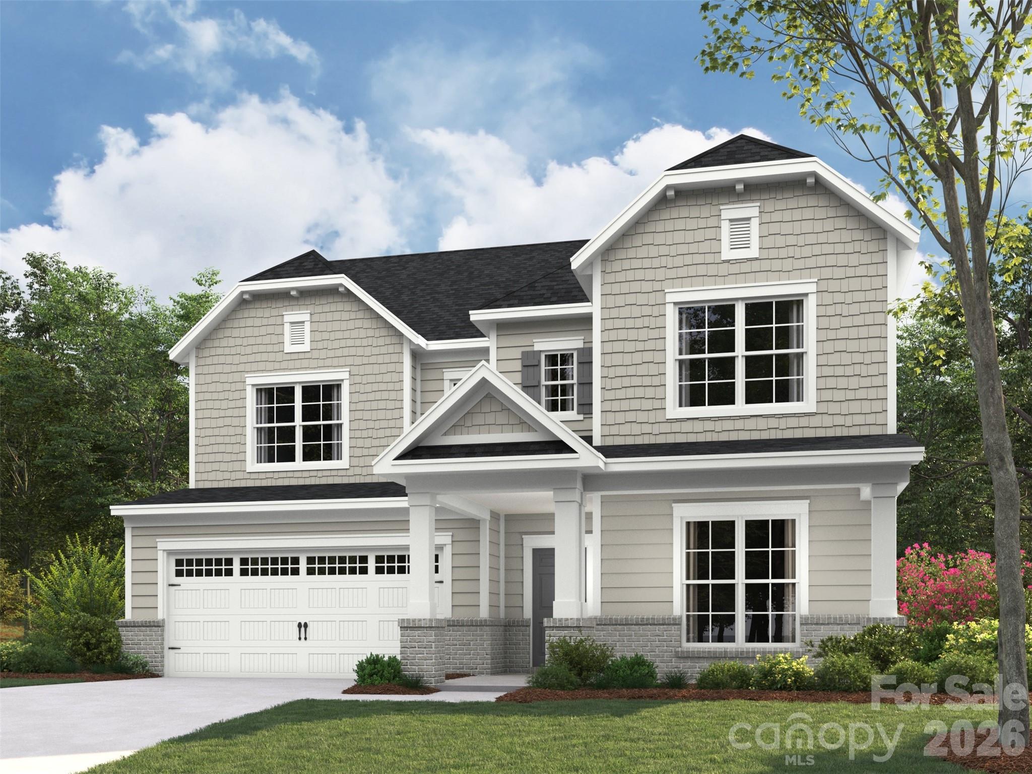 Elevation rendering only - 4804 Glen Stripe Drive, Indian Trail
