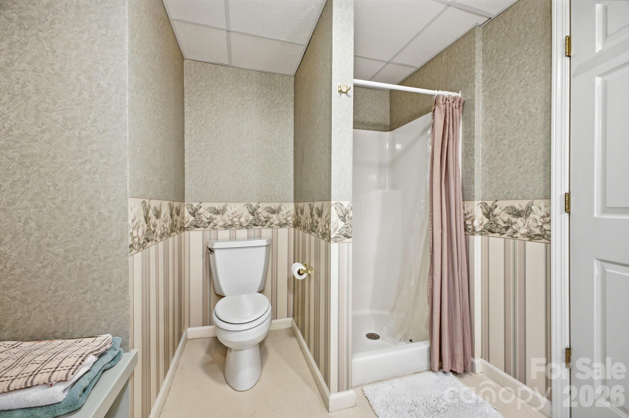 Full Bath in Lower Level - 1870 Riverview Court, Hendersonville